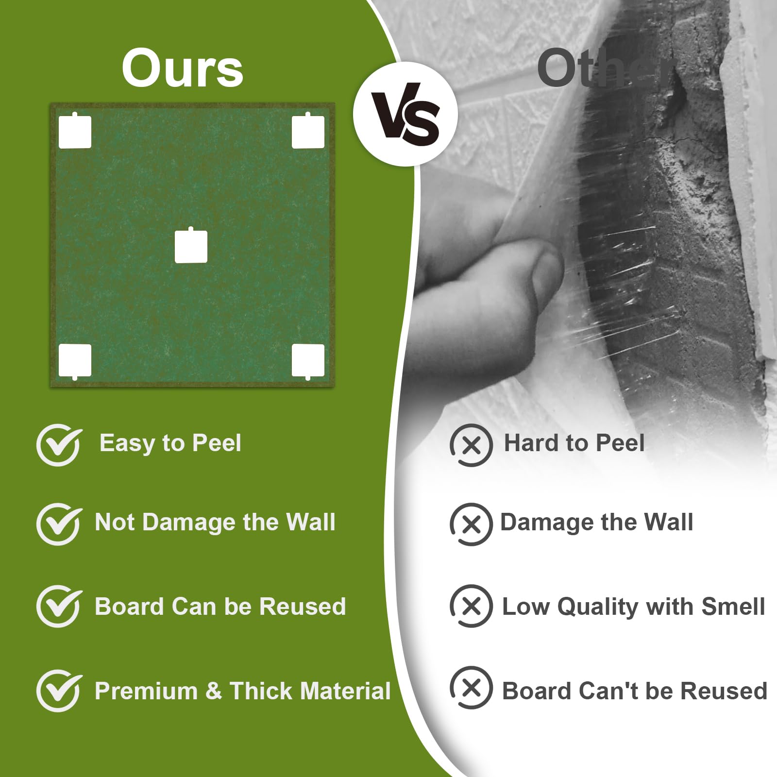 12 Pack Acoustic Panels Soundproof Wall Panels 12''X12''X0.44'' Sound Panels High Density Sound Dampening Panels with Safe Remov