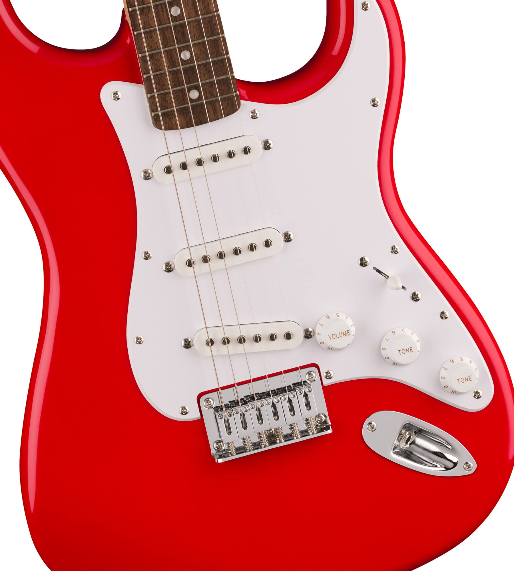 Fender Squier Sonic Stratocaster HT - Torino Red Bundle with Amp, Tuner, Strap, Cable, Picks, and Austin Bazaar Guitar DVD