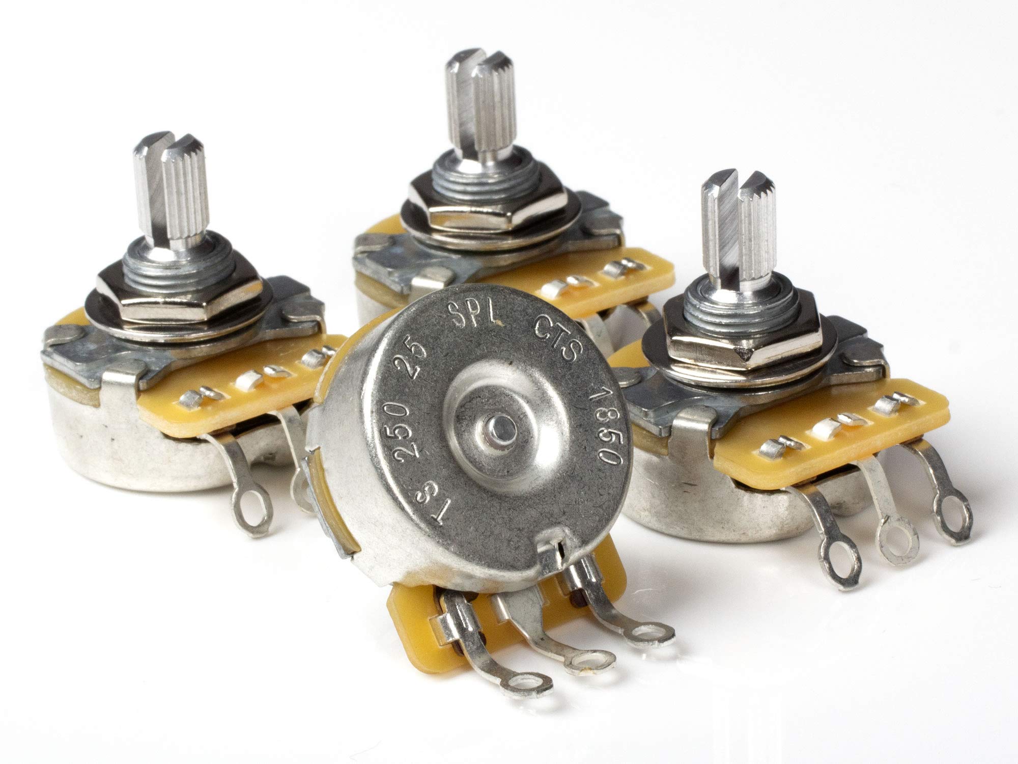 Cts Pot, 250K Audio, Split Shaft (4 Pack)