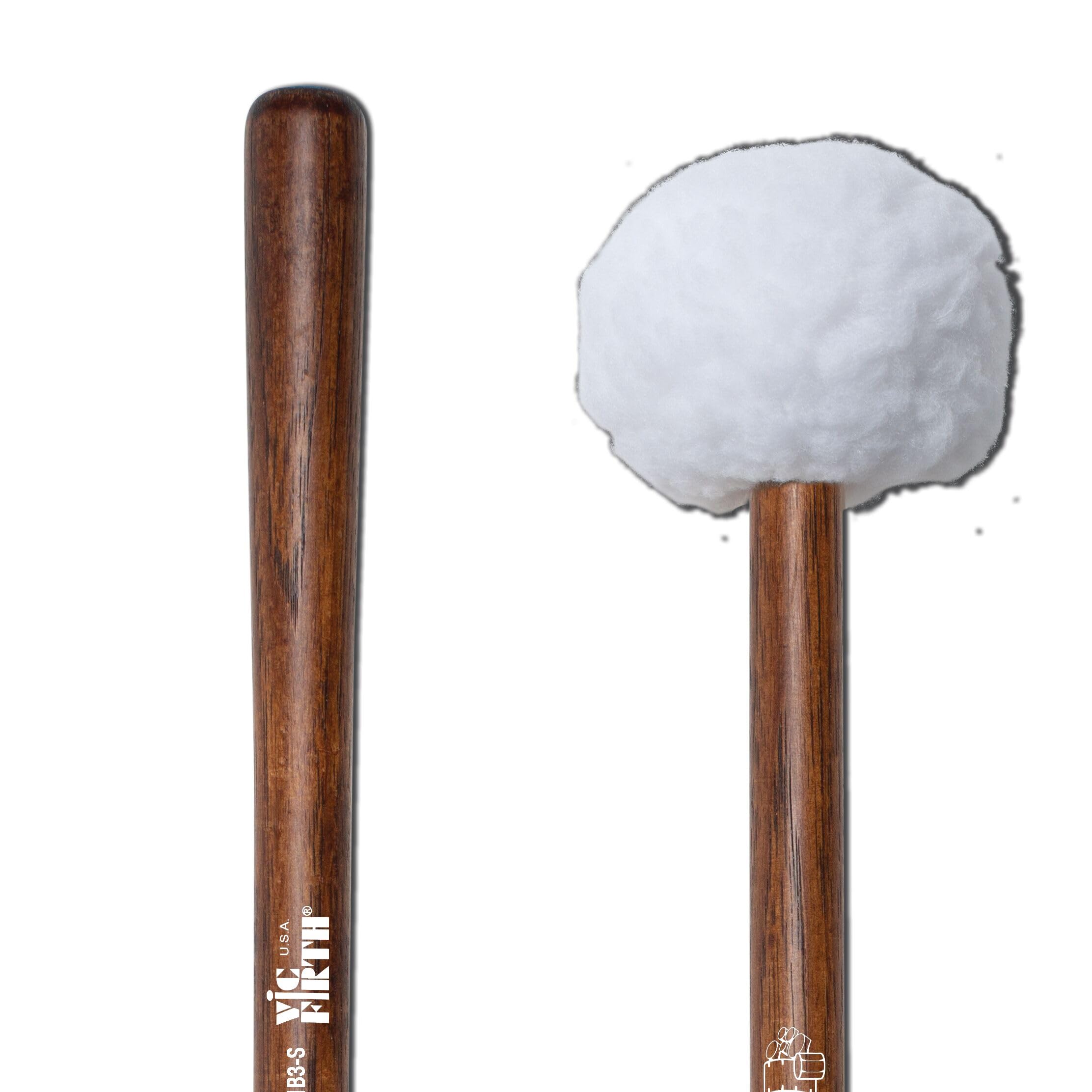 Vic Firth Corpsmaster Bass Mallet -- Large Head Soft