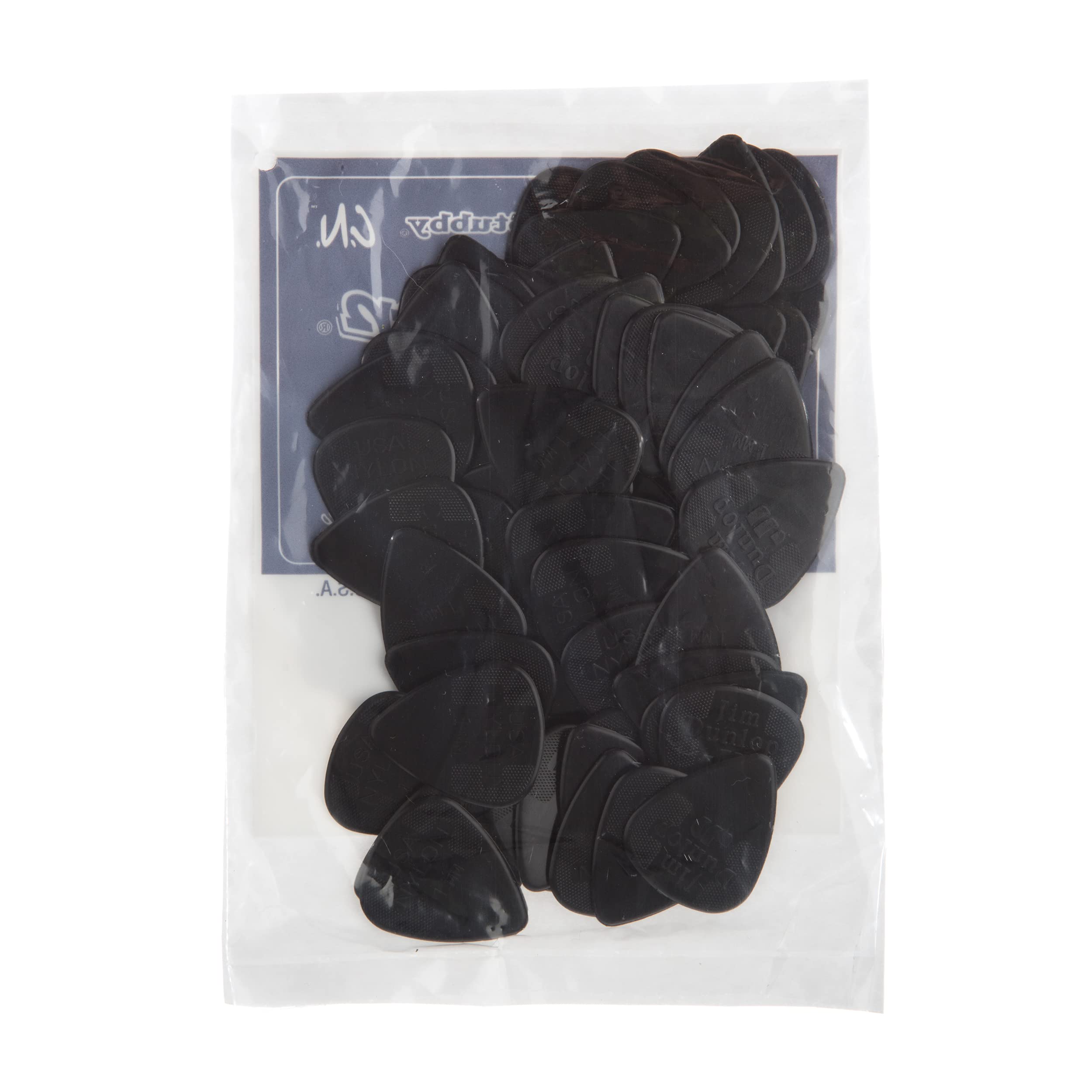 Dunlop 44R1.0 Nylon Standard, Black, 1.0mm, 72/Bag