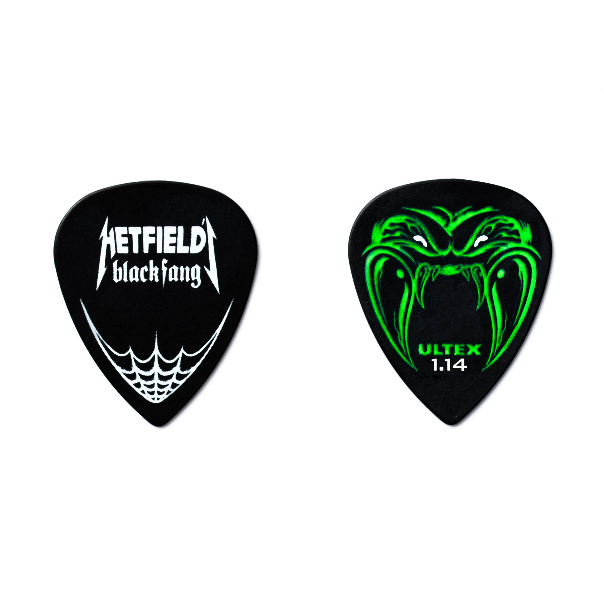 Jim Dunlop PH112T1.14 Hetfield Black Fang, 1.14mm, 6 Picks/Tin