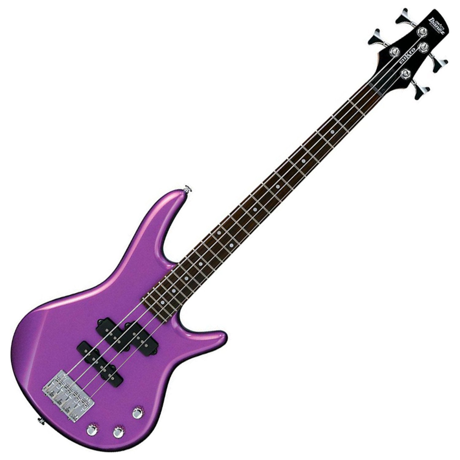Ibanez Gsrm20 Mpl Metallic Purple Mikro Compact 4-String Electric Bass Guitar