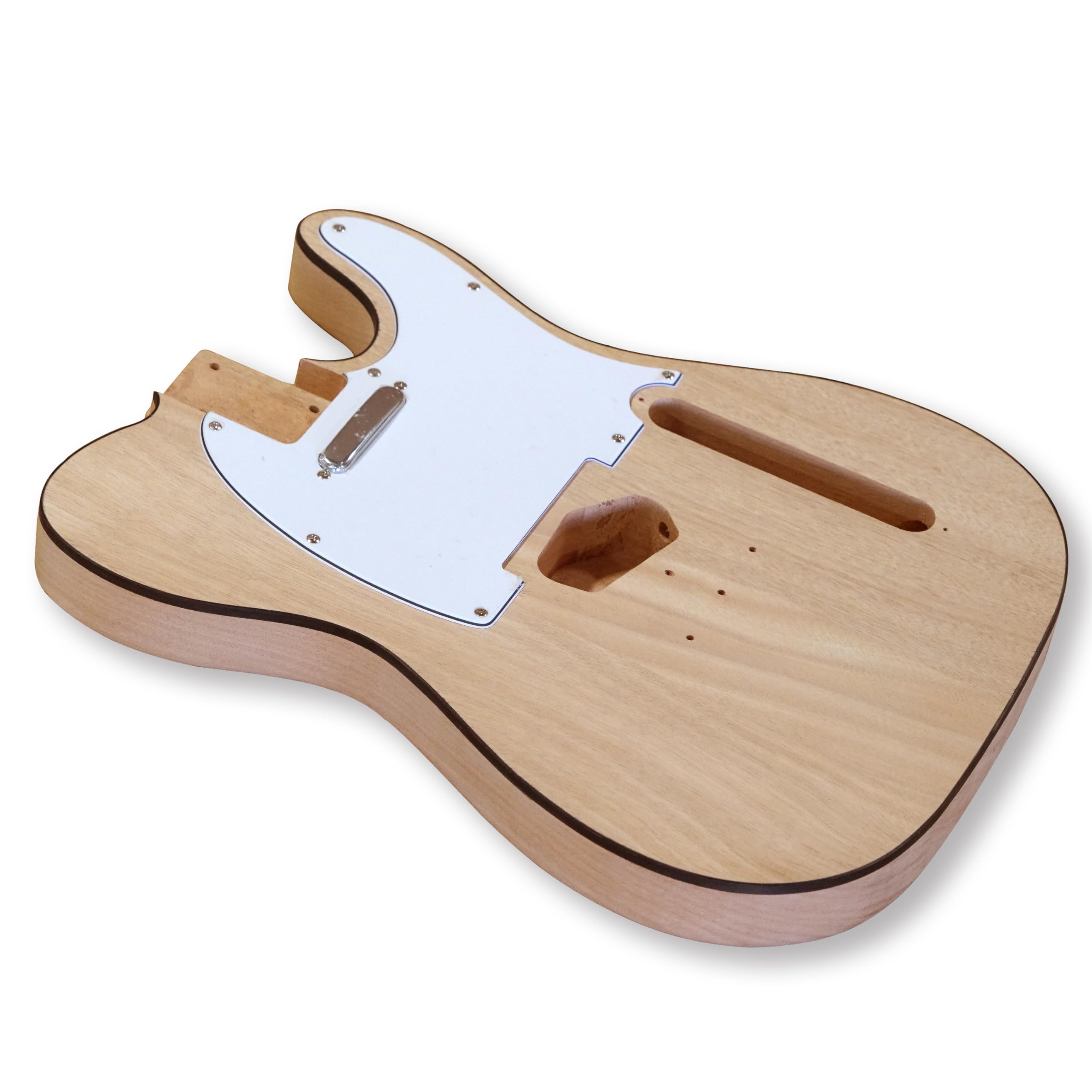 BexGears DIY Electric Guitar Kits for TL style Okoume wood Body maple neck & maple fingerboard