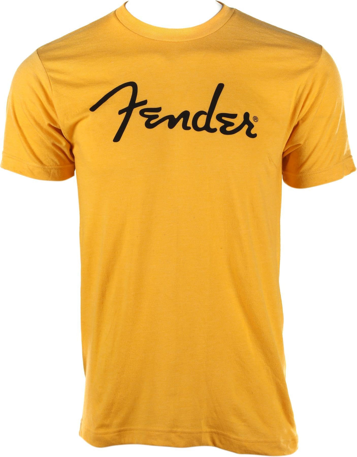Fender Spaghetti Logo T-Shirt, Butterscotch Blonde, L
