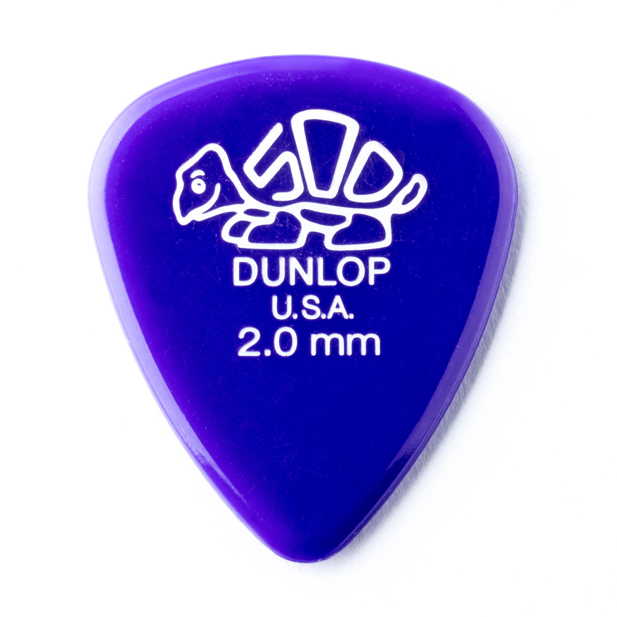 Dunlop Delrin, Purple, 2.0Mm, 12/Player'S Pack