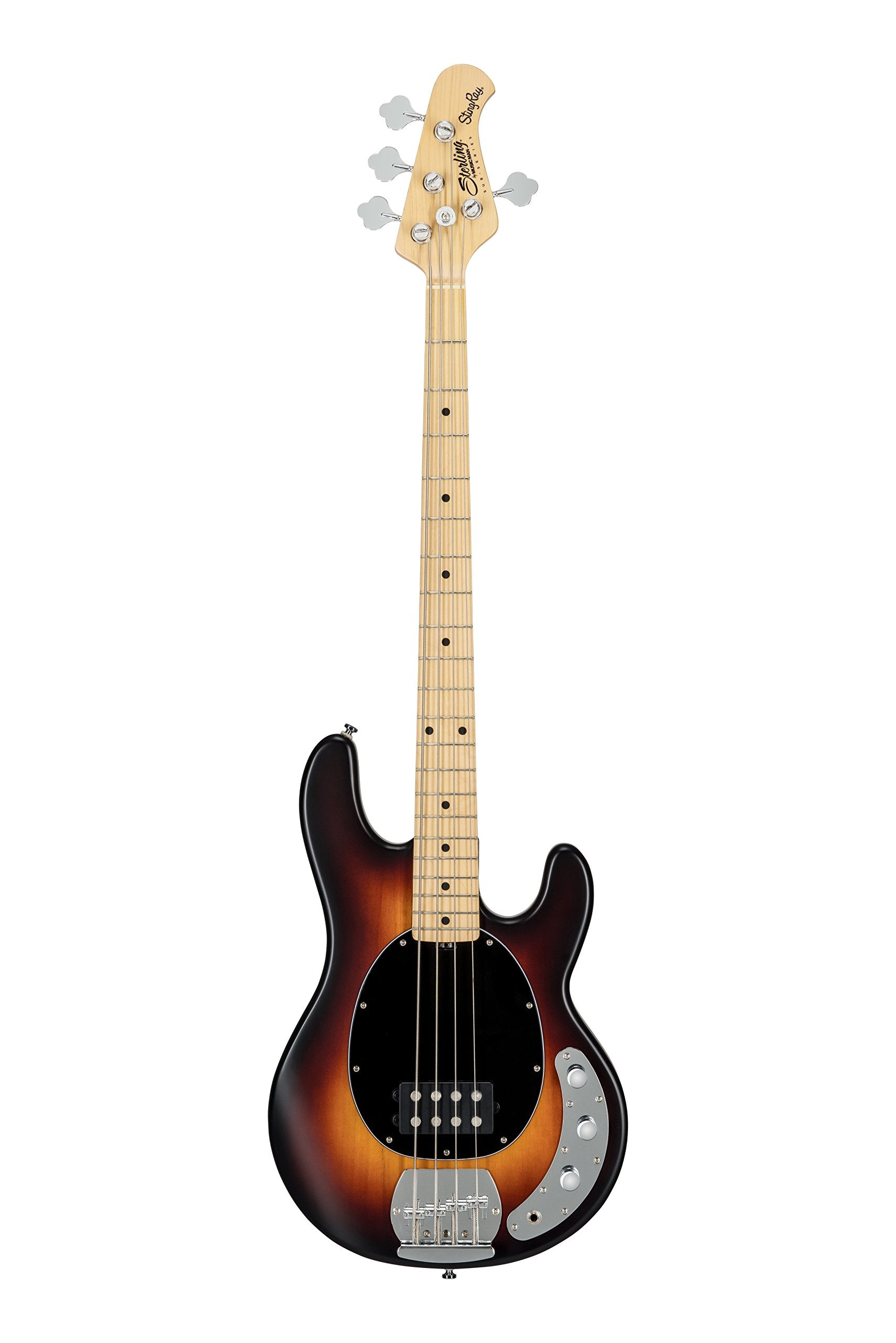 Sterling By Music Man Stingray Ray4 Bass Guitar In Vintage Sunburst Satin