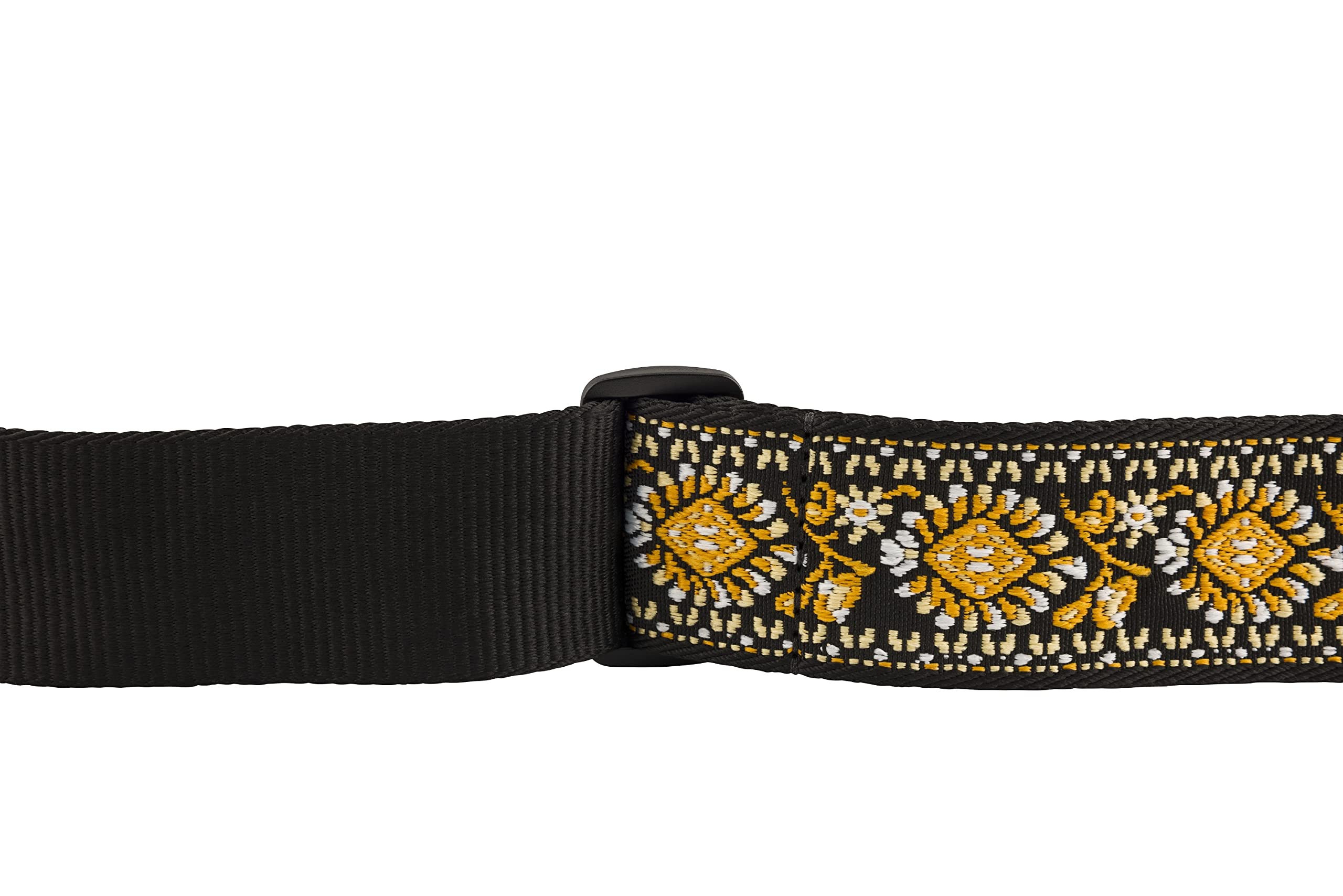 Fender Pasadena Woven Strap, 2in, Yellow Lotus