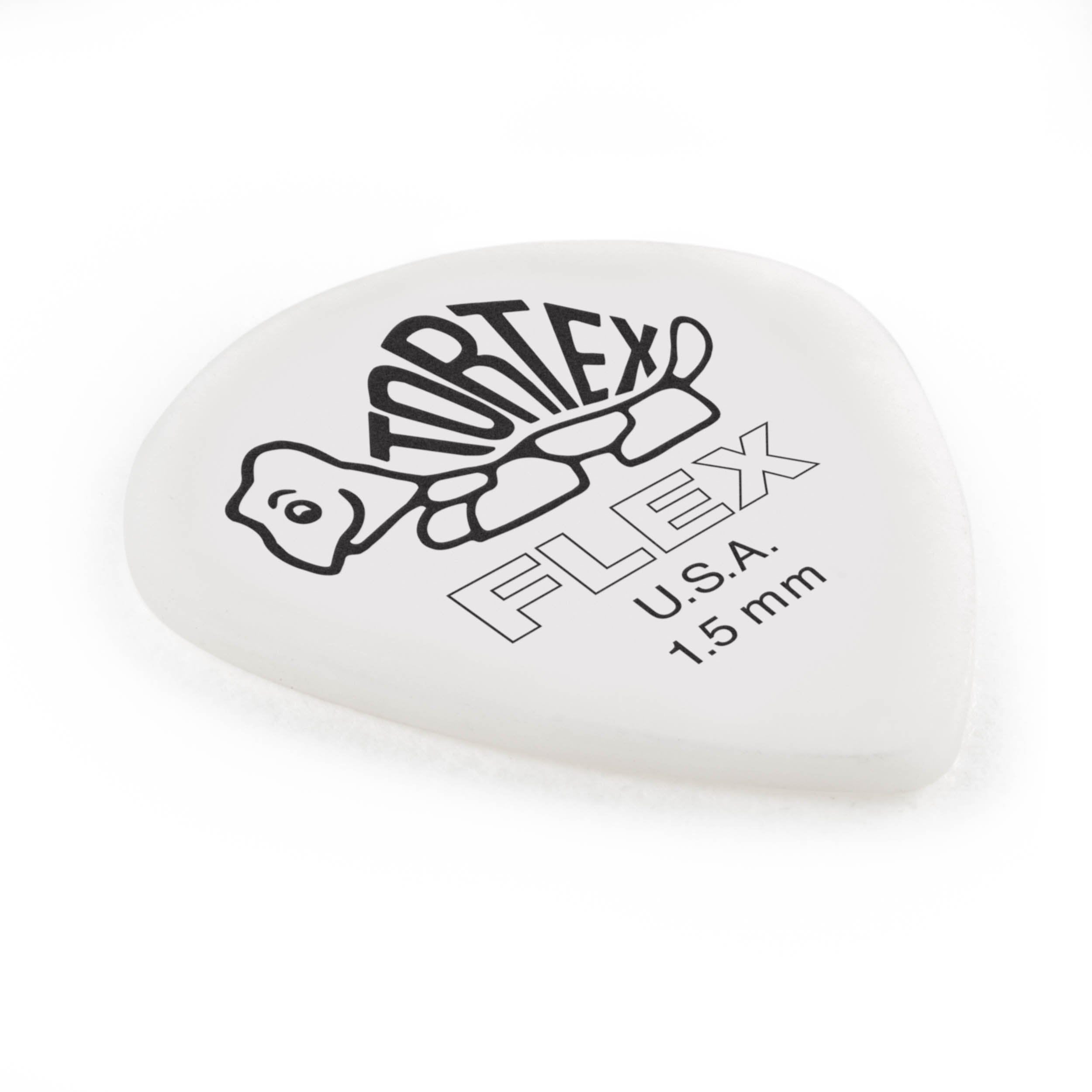 Jim Dunlop Tortex Flex Jazz III XL 1.5mm 12 Pack Guitar Picks (466P1.5)