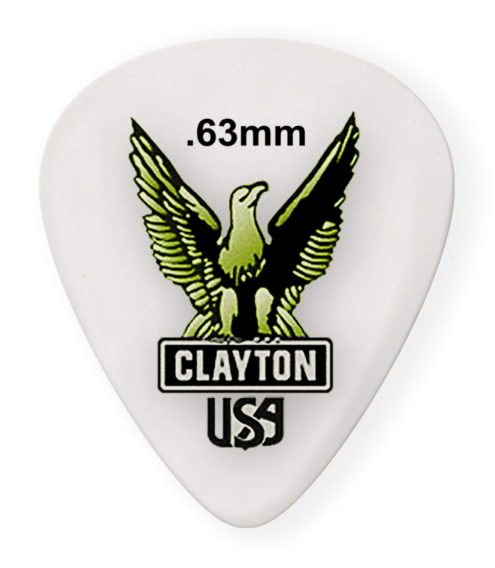 Clayton Picks Acetal S63/12 Guitar Picks