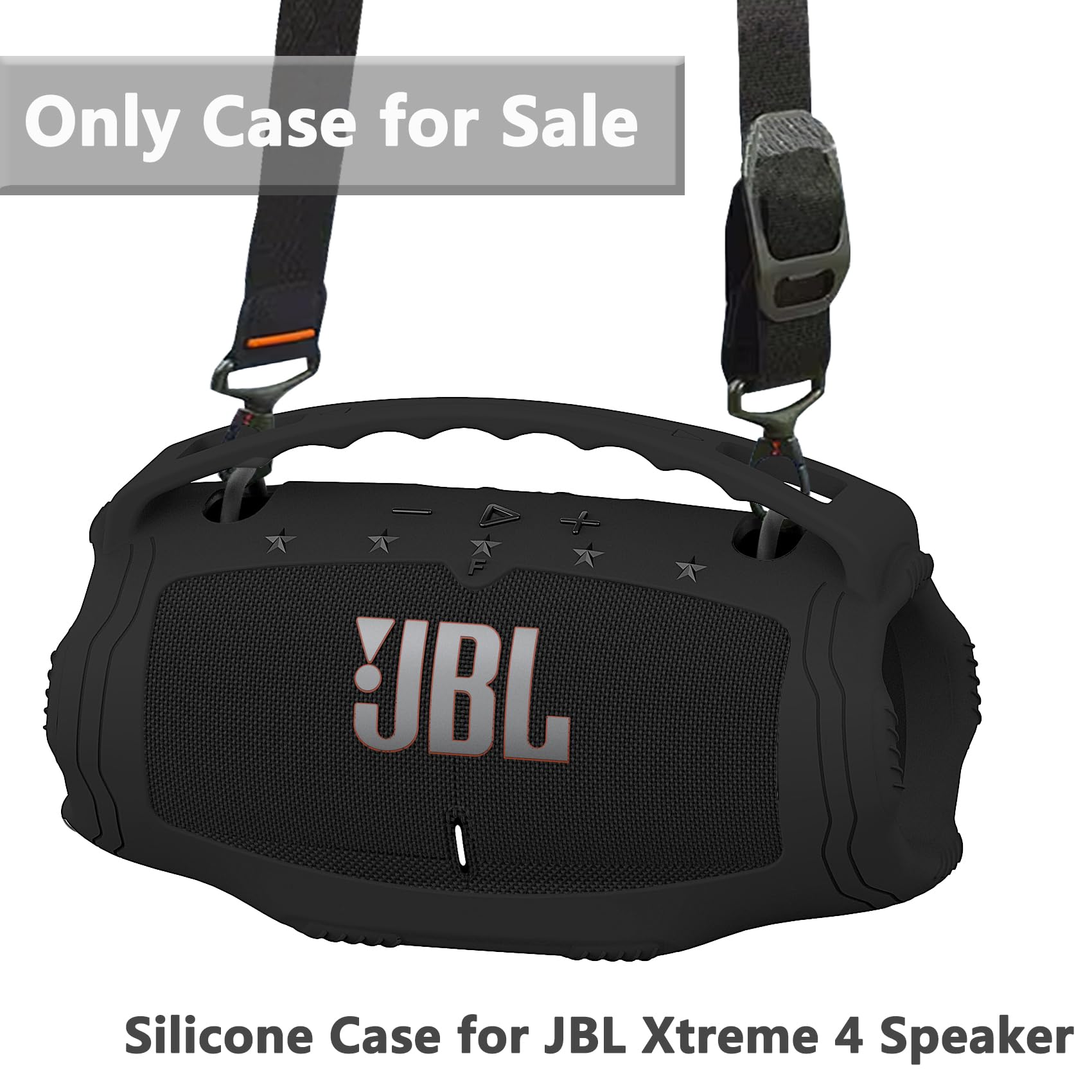 Silicone Cover Case for JBL Xtreme 4 Portable Bluetooth Speaker, Protective Skin Holder for JBL Xtreme 4 Portable Bluetooth Spea