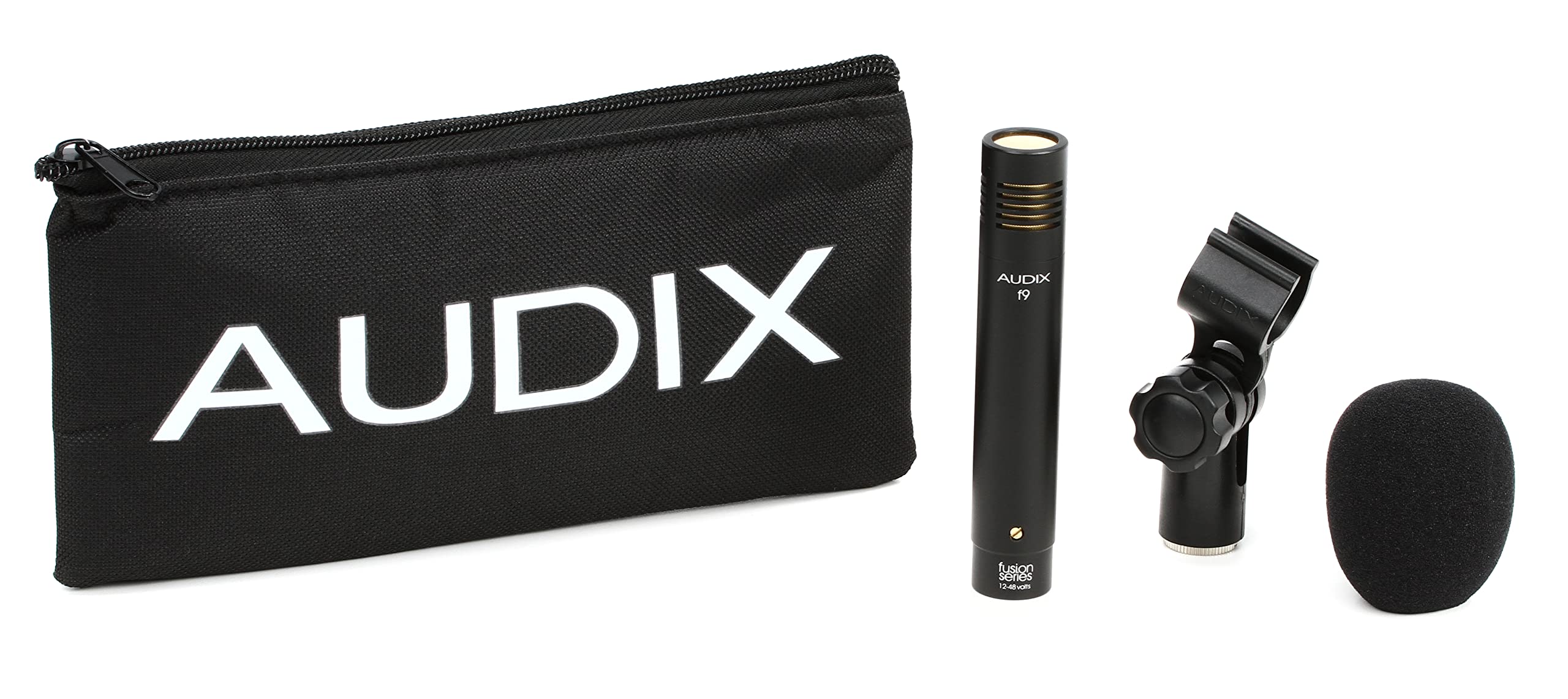 Audix f9 Small-diaphragm Condenser Microphone for Drum Overheads and Acoustic Instruments