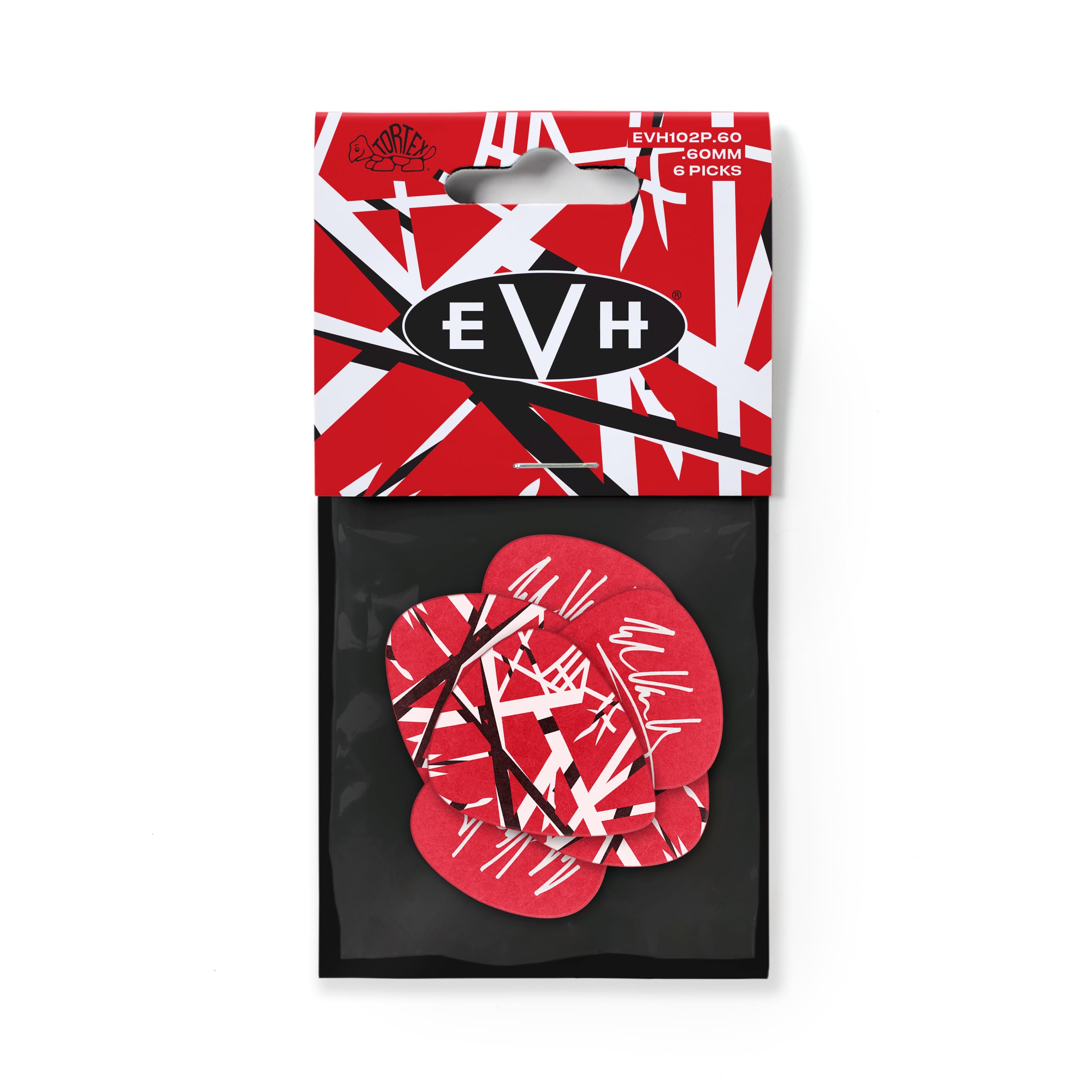 Jim Dunlop EVH Tortex Frankenstein Picks .60mm - 6 Pack