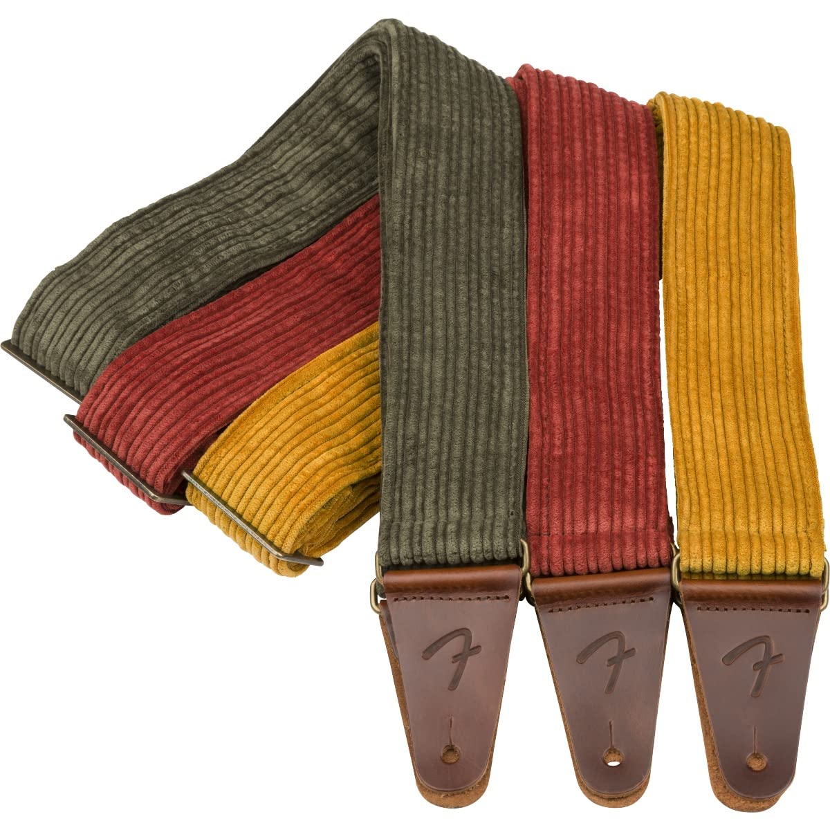 Fender Corduroy Strap, 2in, Blaze Gold