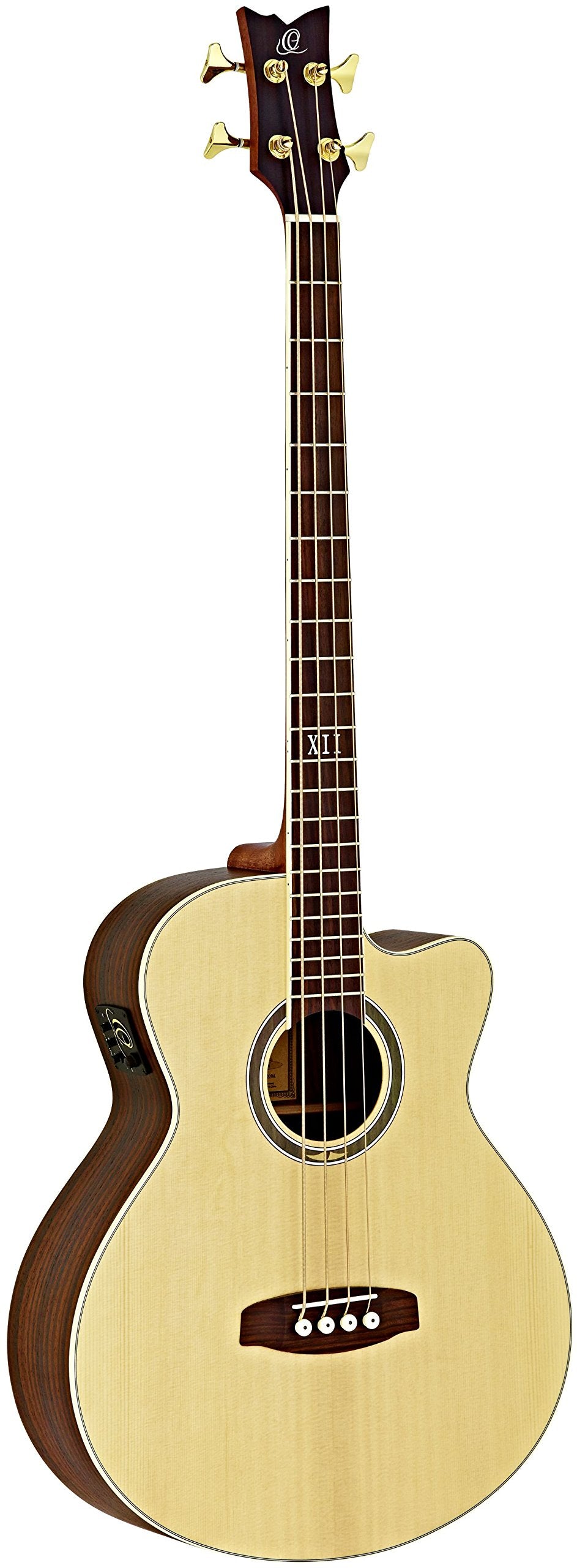 Deep Series Medium Scale Solid Top Acoustic-Electric Bass