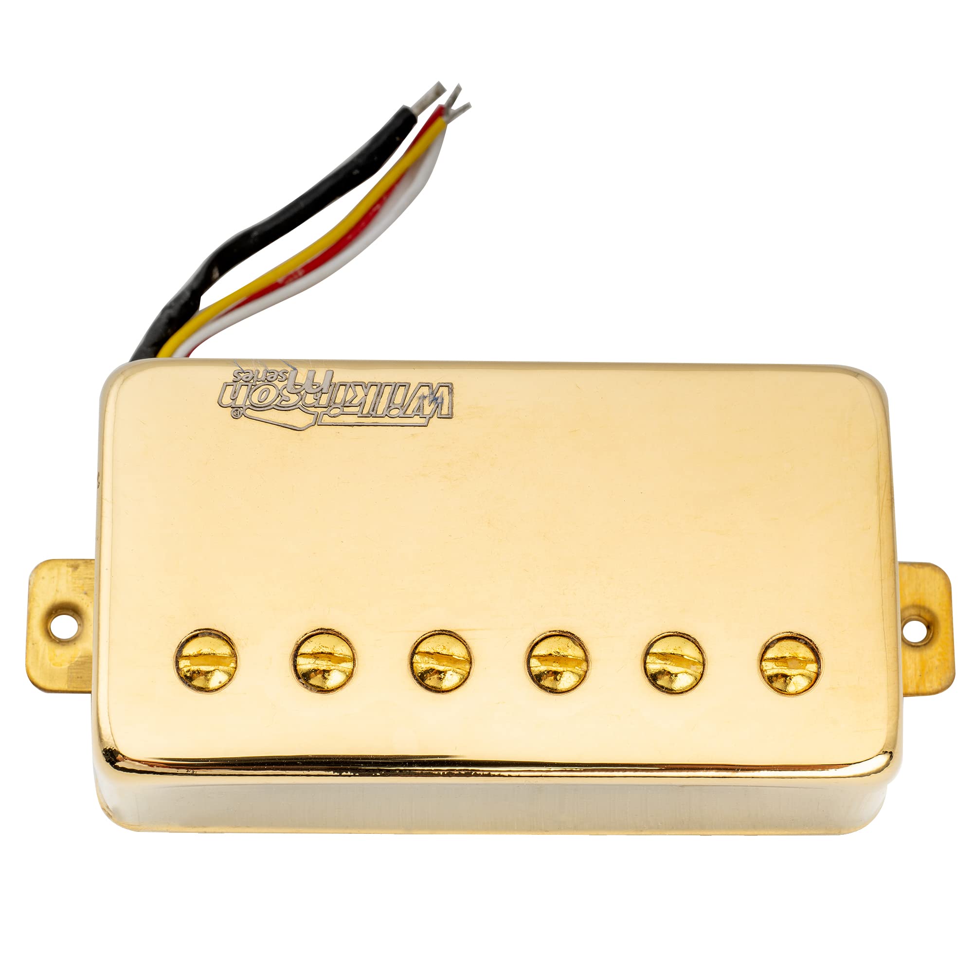Wilkinson Vintage Alnico 5 Neck Humbucker Pickup for Epiphone USA Les Paul SG Style Electric Guitar, Gold