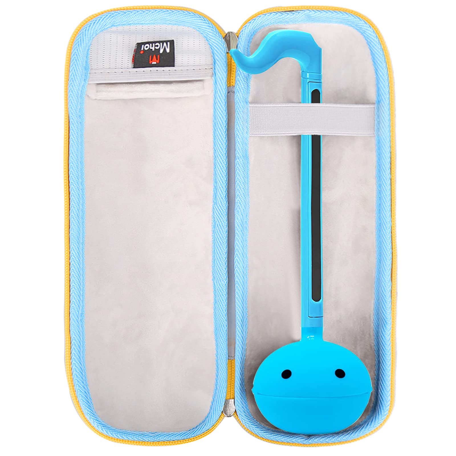 Mchoi Hard Carrying Case Fits for Otamatone Japanese Character Electronic Musical Instrument Portable Synthesizer by Cube/Maywa 