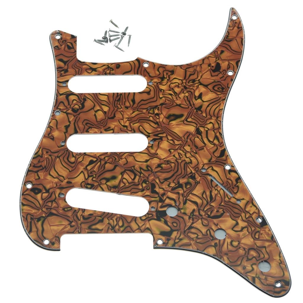 Dopro 11 Hole Vintage 62 Strat St Sss Single Coil Pickups Guitar Pickguard Scratch Plate With Screws For American Fd 62 Stratoca