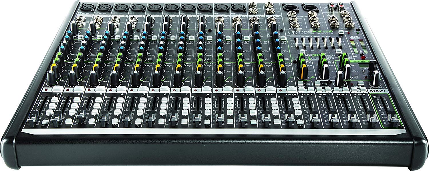 Mackie Mixer-Unpowered, 16 Channel (PROFX16V2)