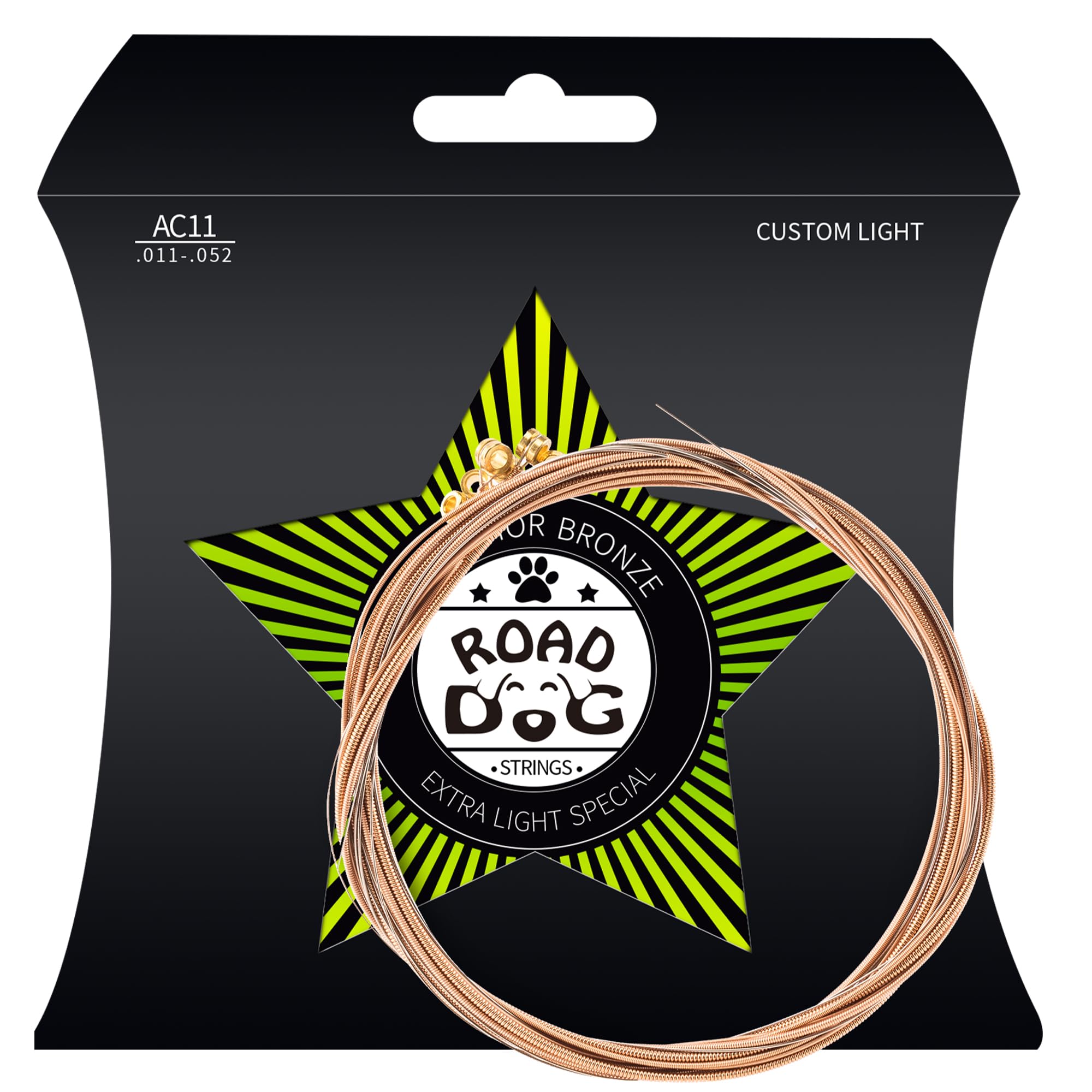Acoustic Guitar Strings 6 String Guitar Set Nickel Plated Steel With Pvd Ion Coating Guitar Strings Acoustic Guitar Accessories