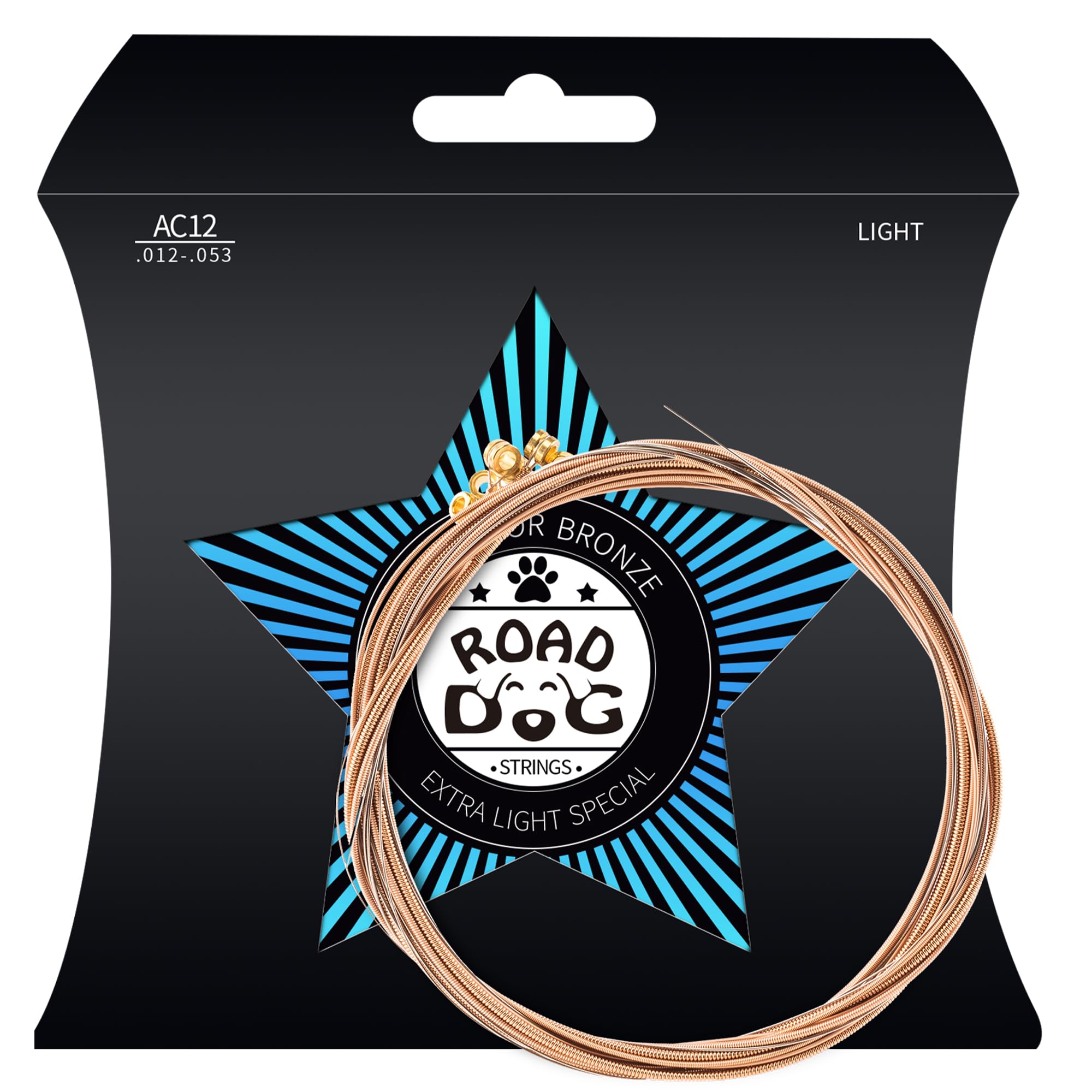 Acoustic Guitar Strings Nickel Plated Steel With Pvd Ion Coating Guitar Strings Acoustic 6 Strings Set Guitar Accessories Consis