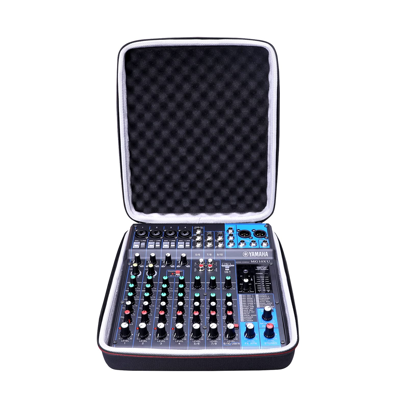 L Ltgem Ethylene Vinyl Acetate (Eva) Eva Hard Case For Yamaha Mg10Xu Or Mg10 Or Mg06 10-Input Stereo Mixer - Travel Protective C