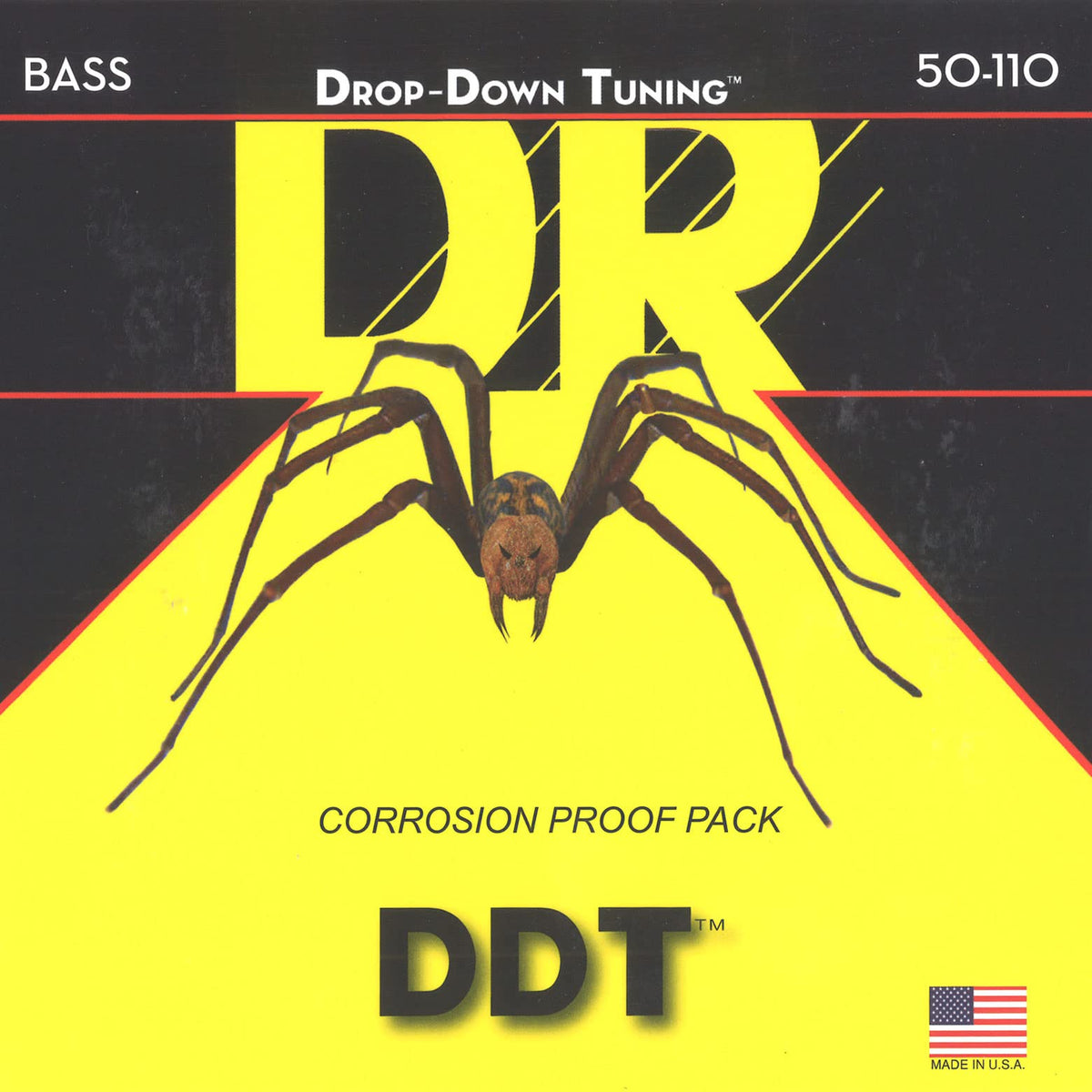 Dr Strings Ddt : Drop Down Tuning Bass Heavy Strings (Ddt50)