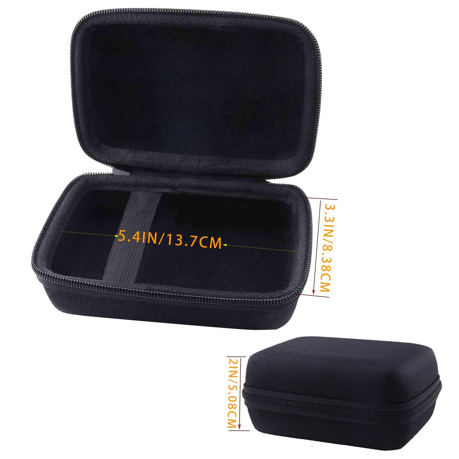 JINMEI Hard EVA Carrying Case Compatible with for FLAMMA FS01-FS07Guitar Delay Pedal/Zoom MS-70CDR/MS-60B/MS-50G MultiStomp Guit