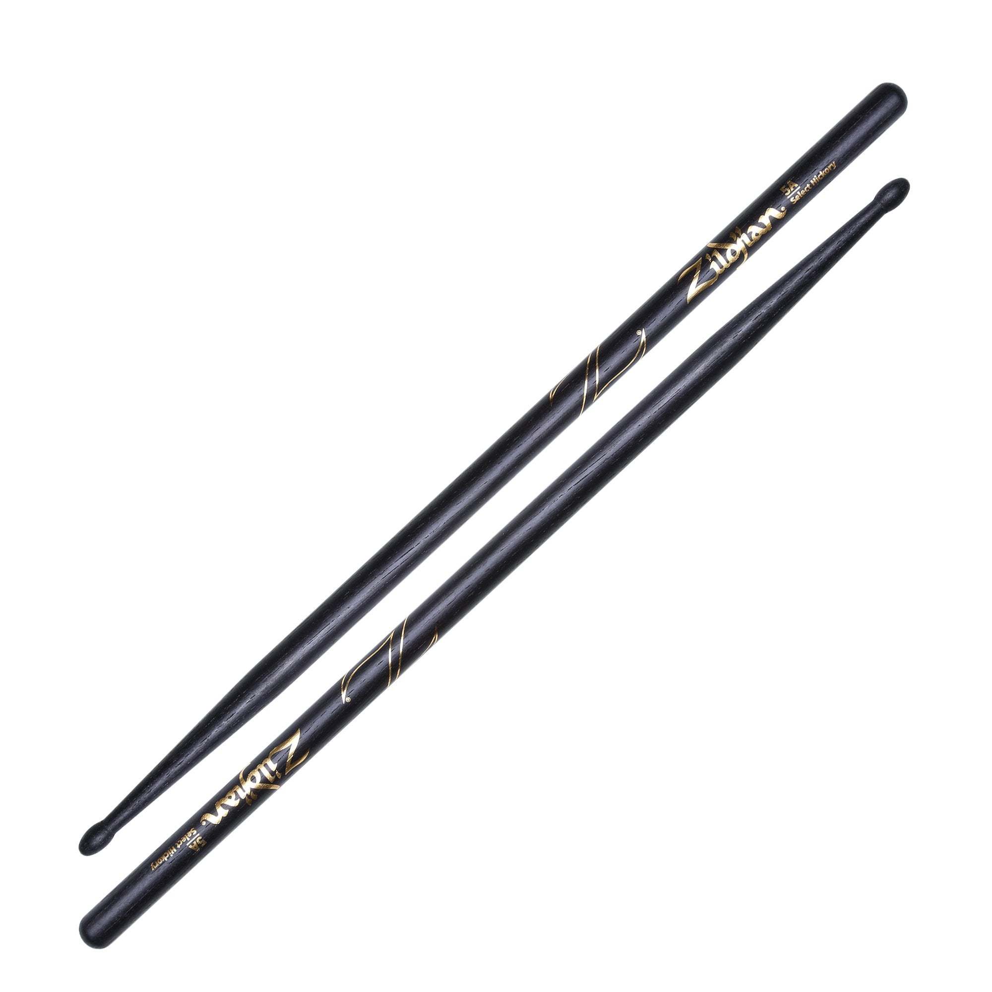 Avedis Zildjian Company 5A Black Drumsticks