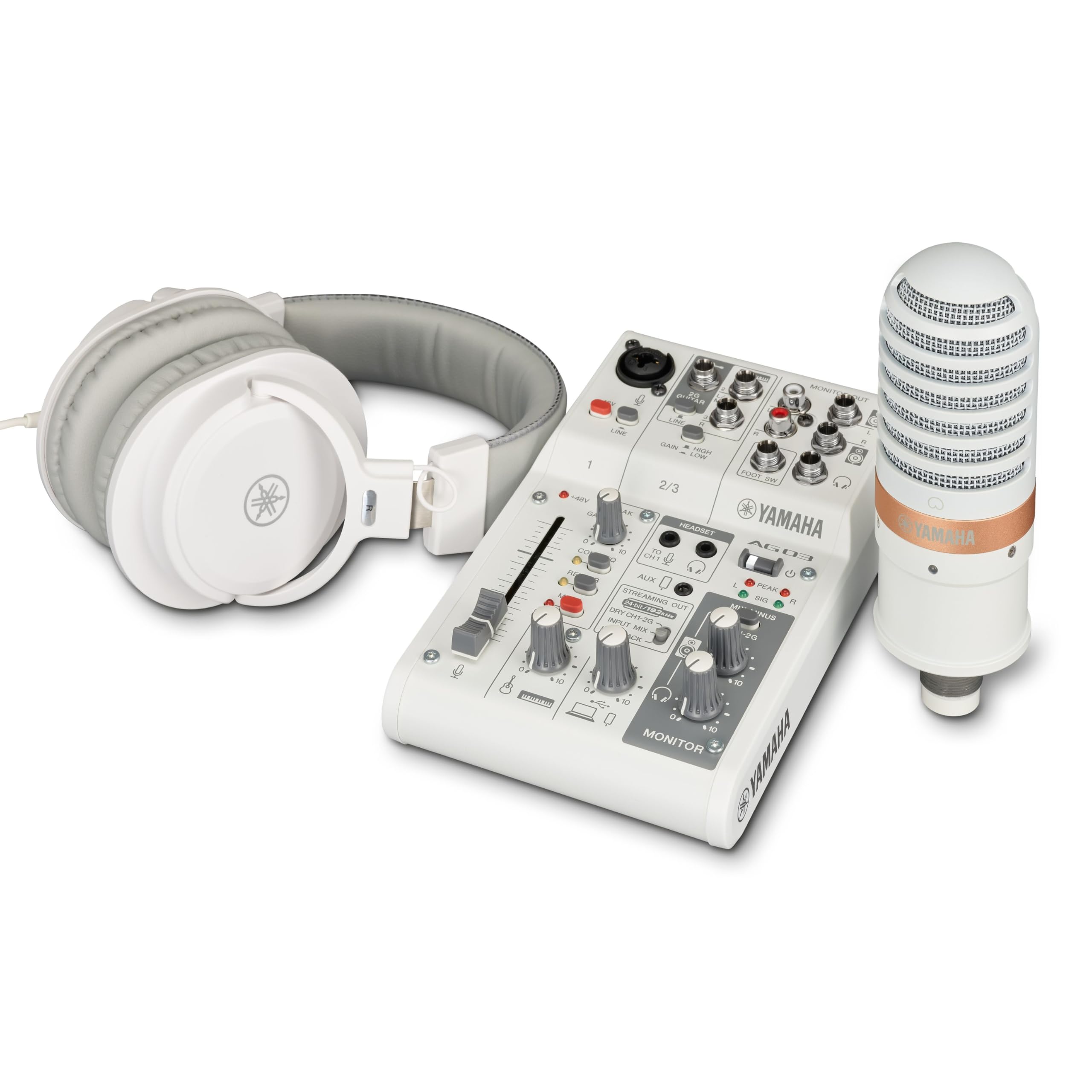 Yamaha Ag03Mk2 Lspk Live Streaming Pack - Ag03Mk2 W Lspk