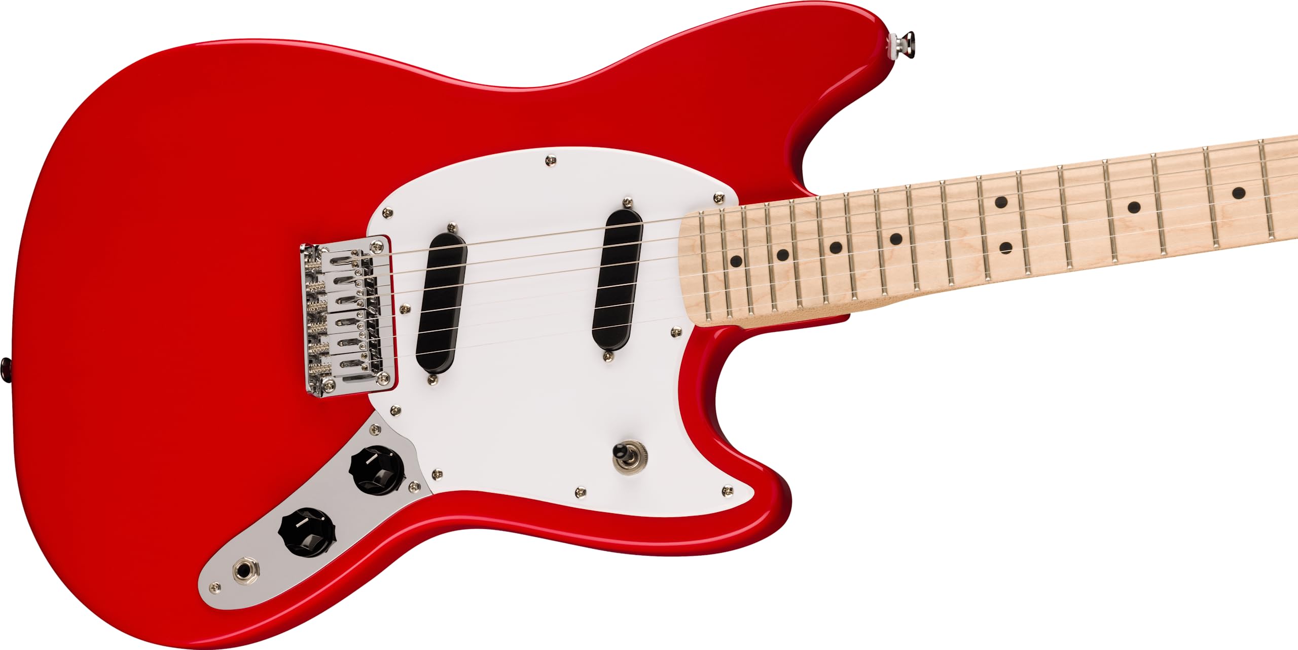 Squire Sonic Mustang Electric Guitar, Torino Red, Maple Fingerboard