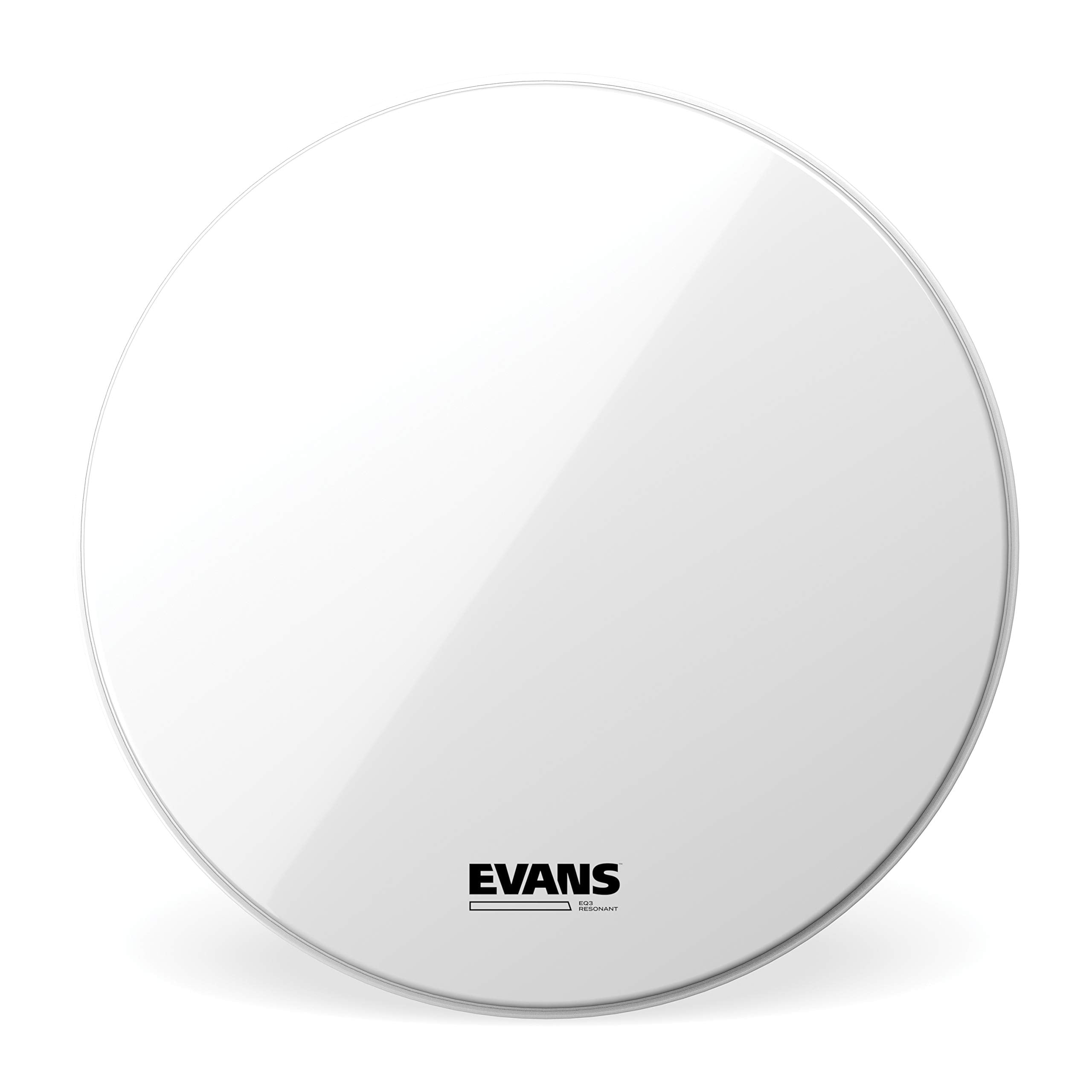 Evans Heads BD20RSW-NP 20-Inch EQ3 Resonant Smooth Bass Drum Heads - White