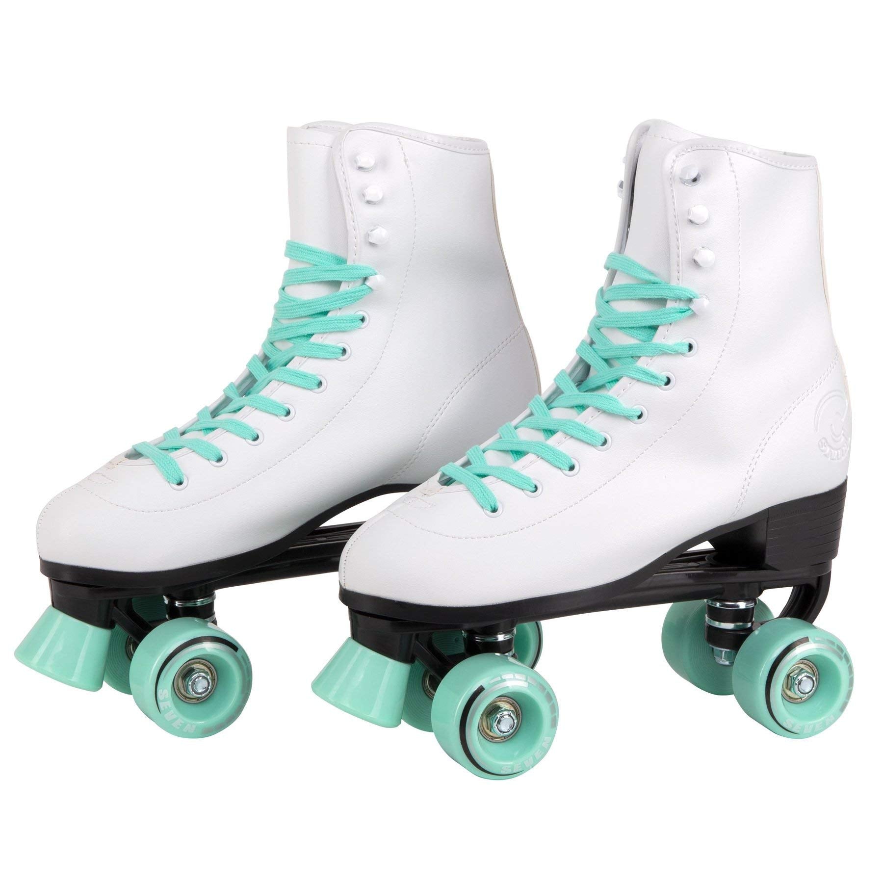 C Seven C7Skates Quad Roller Skates  Retro Design (Mint, Womens 7  Youth 6  Mens 6)