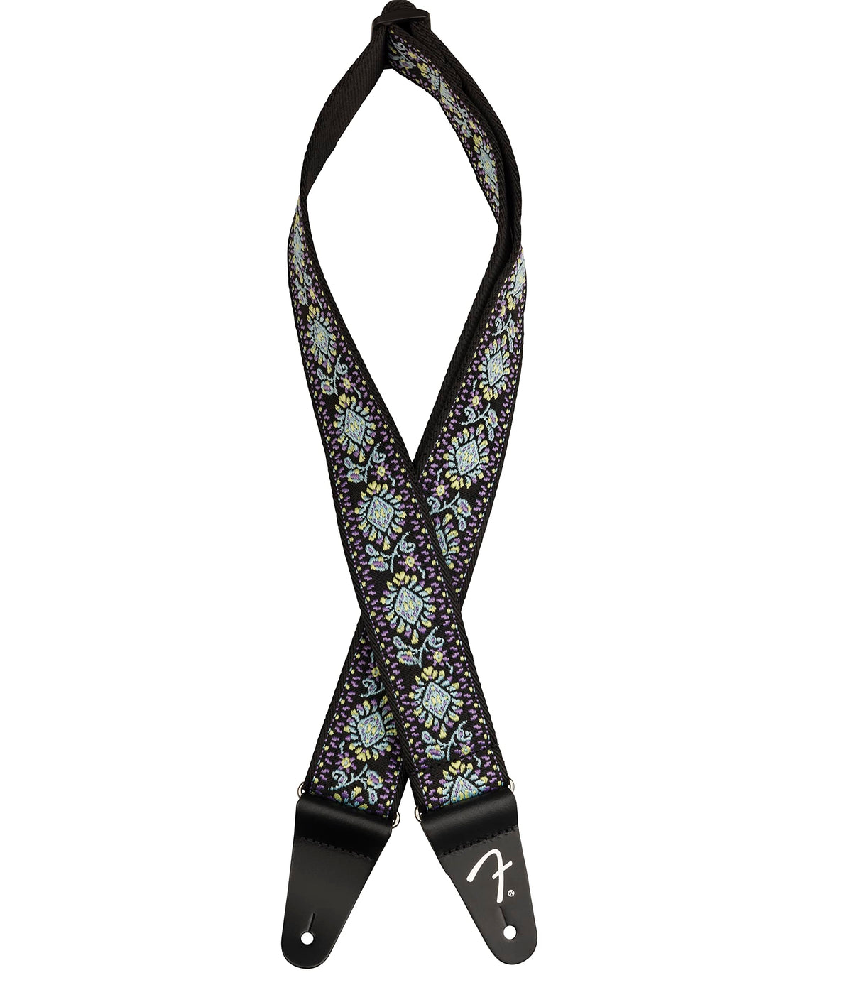 Fender Pasadena Woven Strap, 2In, Blue Lotus