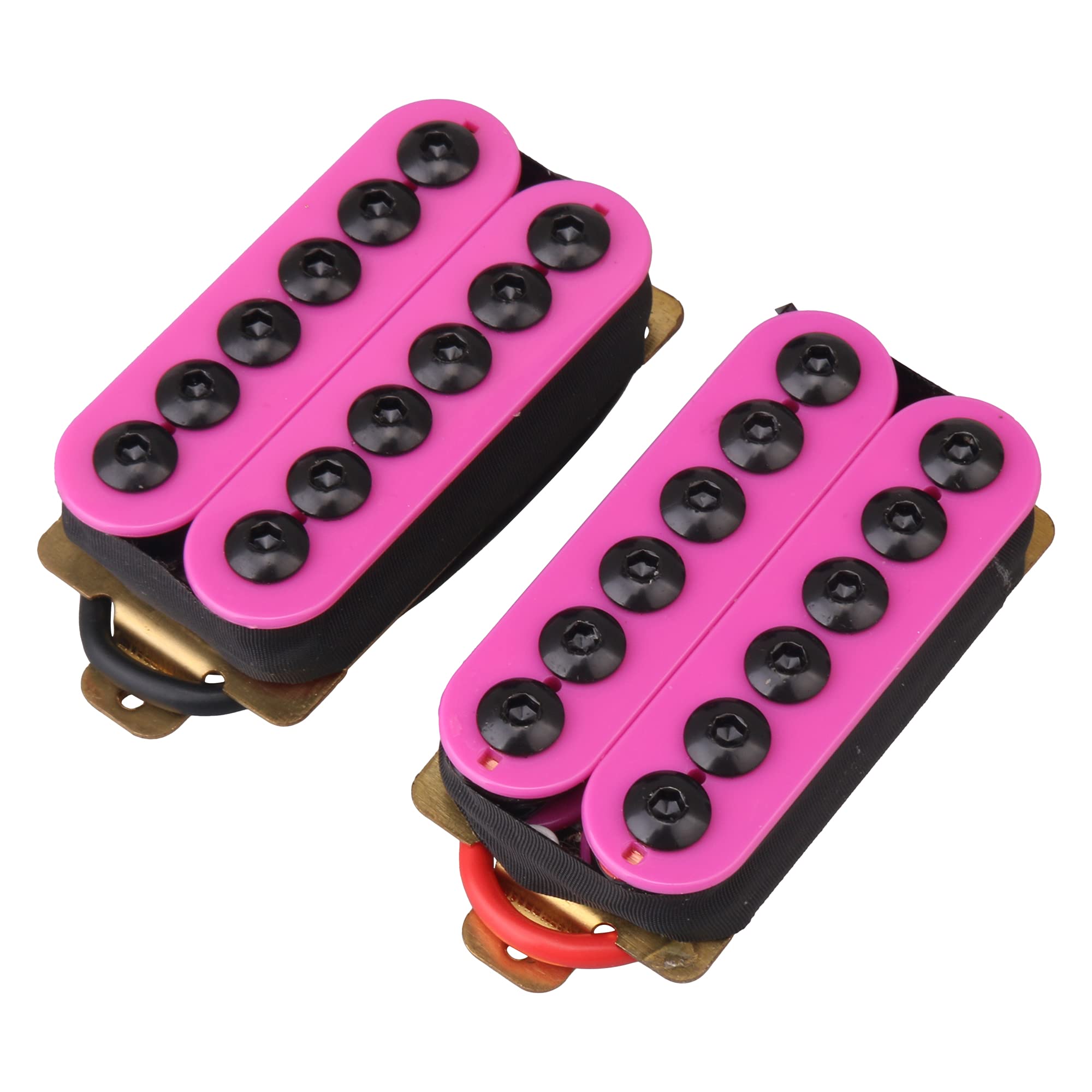 BQLZR Purple High Output Invader Humbucker Ceramic Magnet Electric Guitar Neck Bridge Pickup Set