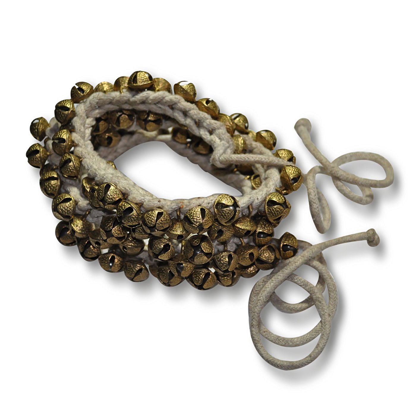 Ghungroo 75-75 Bells Pair, Ghungru 2 Cm 75 Bells, 16 No. Ghungroo Big Bells (Total 150 Bells) Dancing Bells Anklets By Sai Music