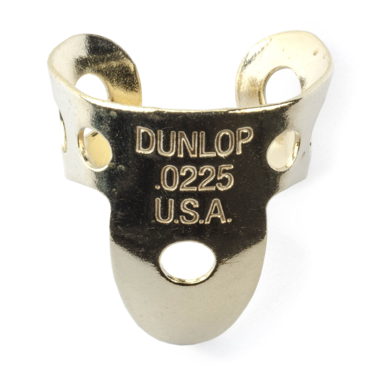 Jim Dunlop 37R.0225 Brass Fingerpicks, .0225'', 20/Tube