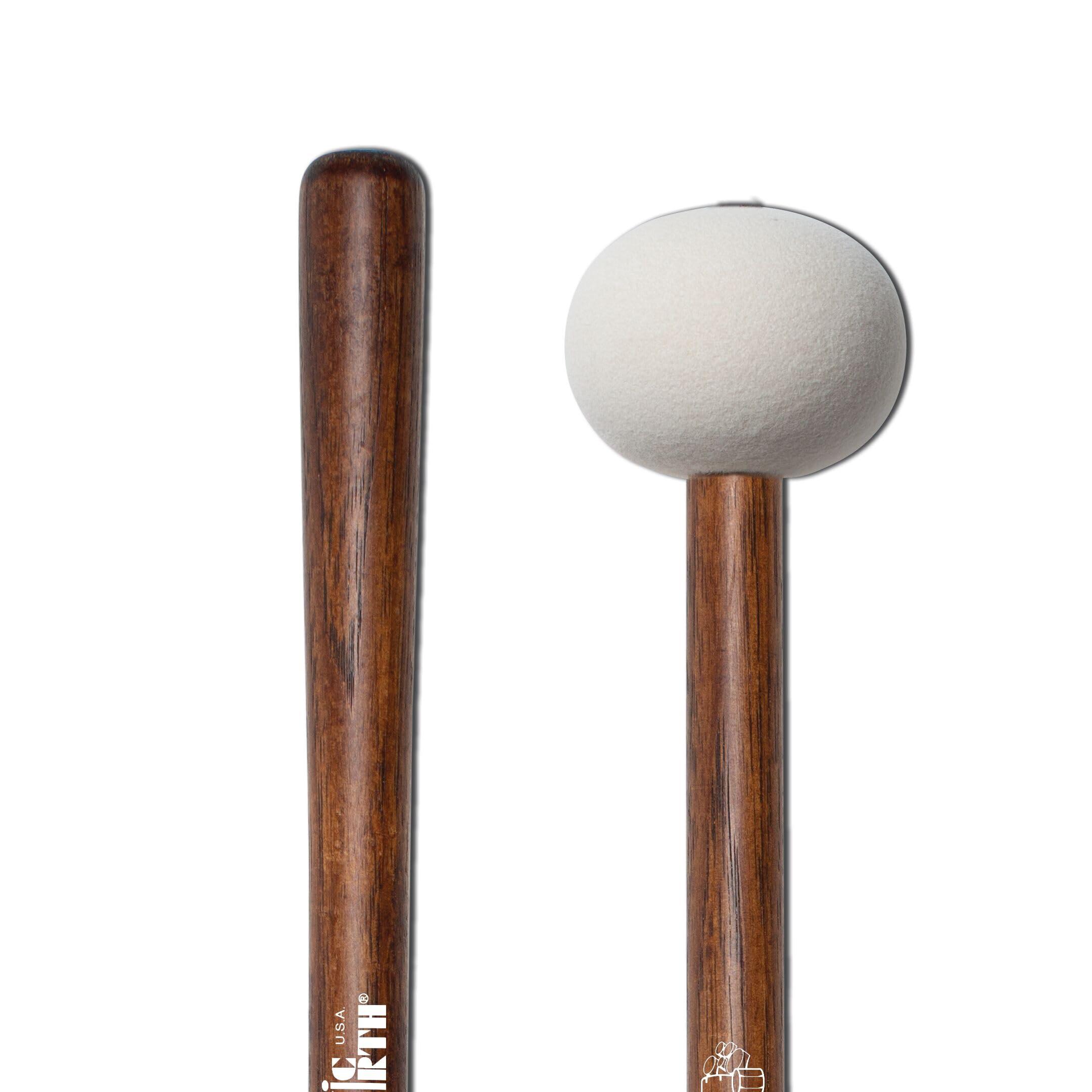 Vic Firth Corpsmaster Bass mallet -- x-large head - hard