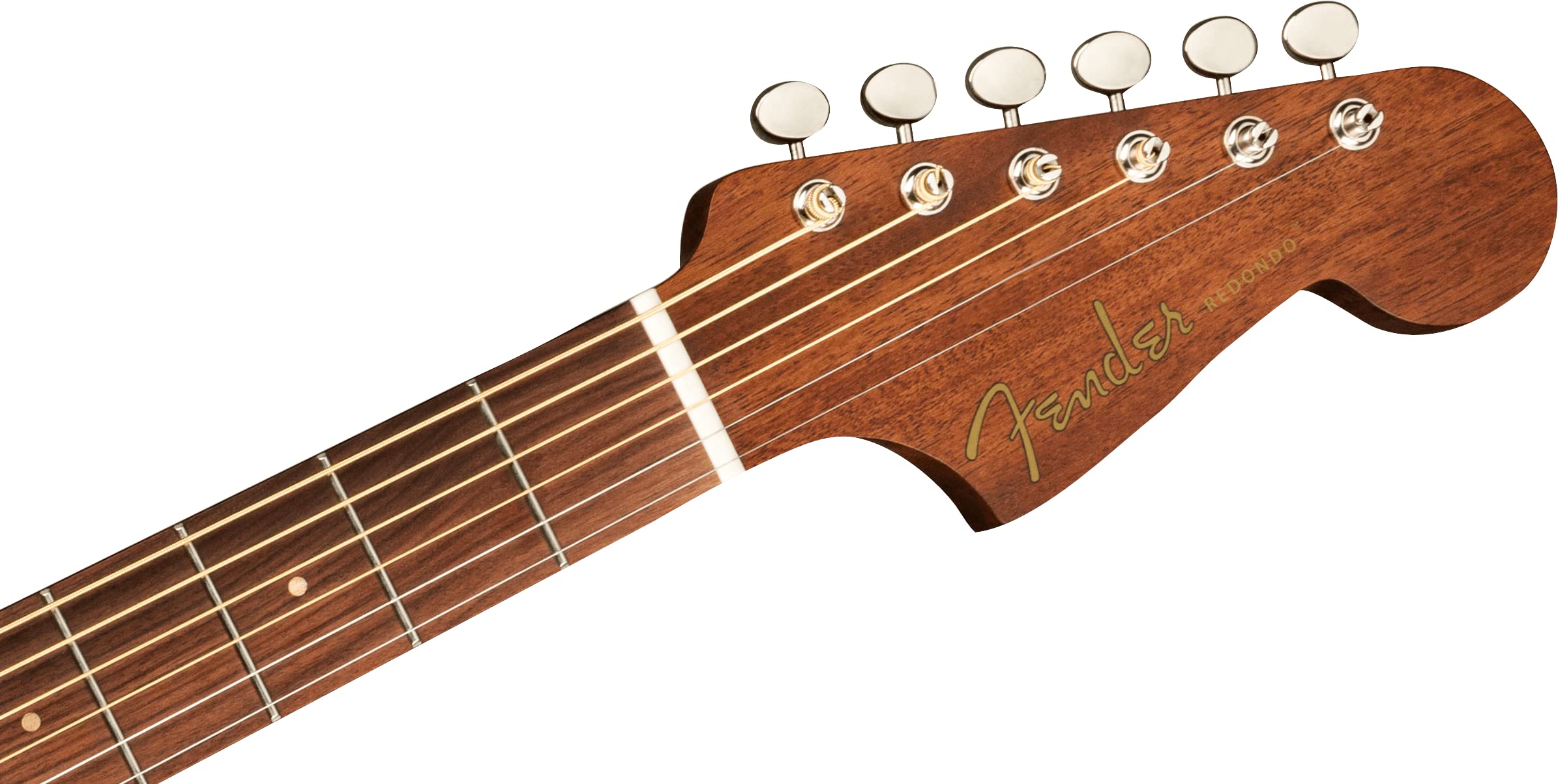 Fender All-Mahogany Redondo Special Acoustic Guitar, Natural, Pau Ferro Fingerboard, with Gig Bag