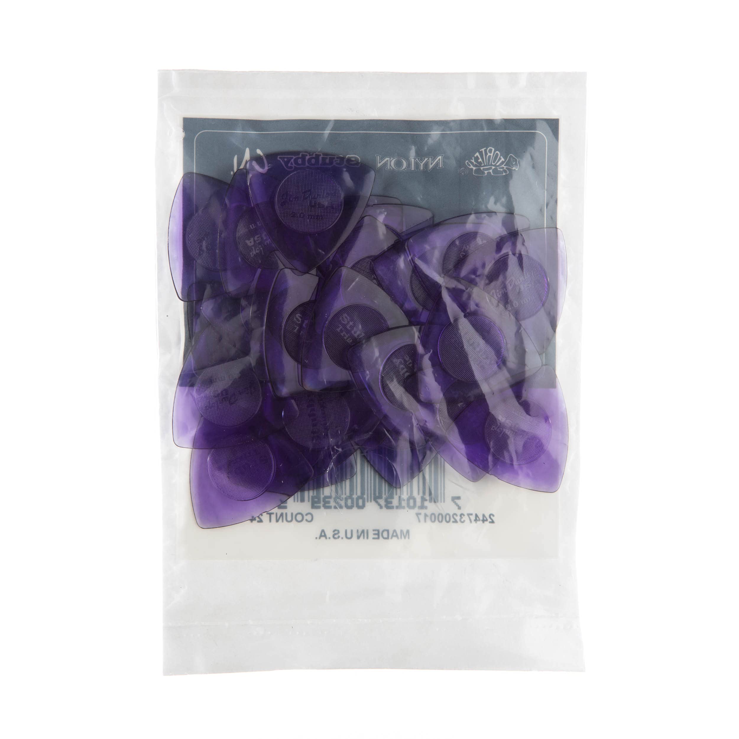 JIM DUNLOP 473R2.0 Tri Stubby, Light Purple, 2.0mm, 24/Bag