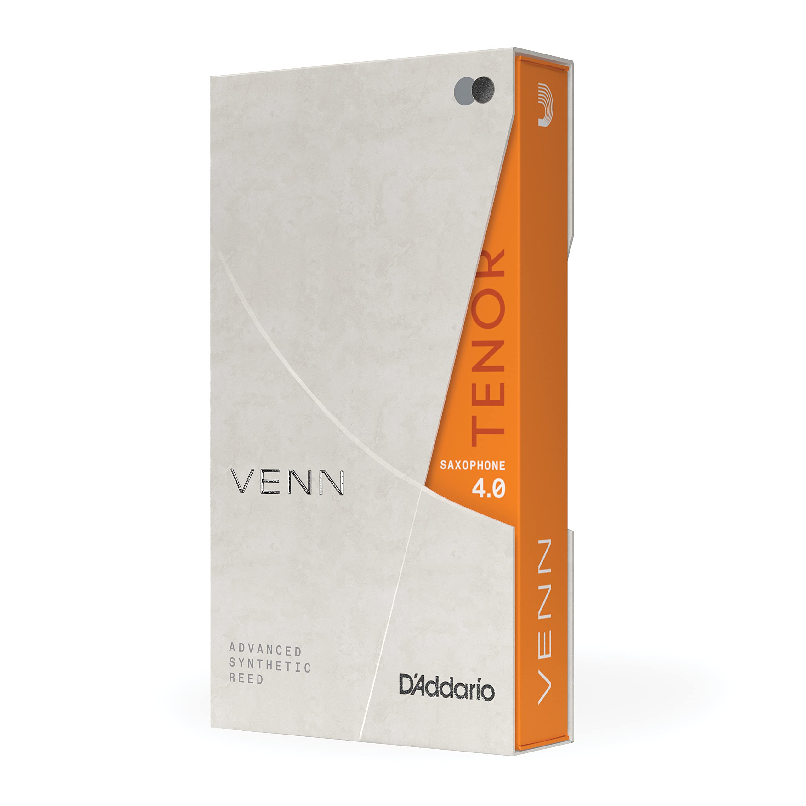 DAddario VENN G2 Synthetic Tenor Sax Reeds - Tenor Saxophone Reeds with Advanced Synthetic Reed Construction of Polymer Fibers,