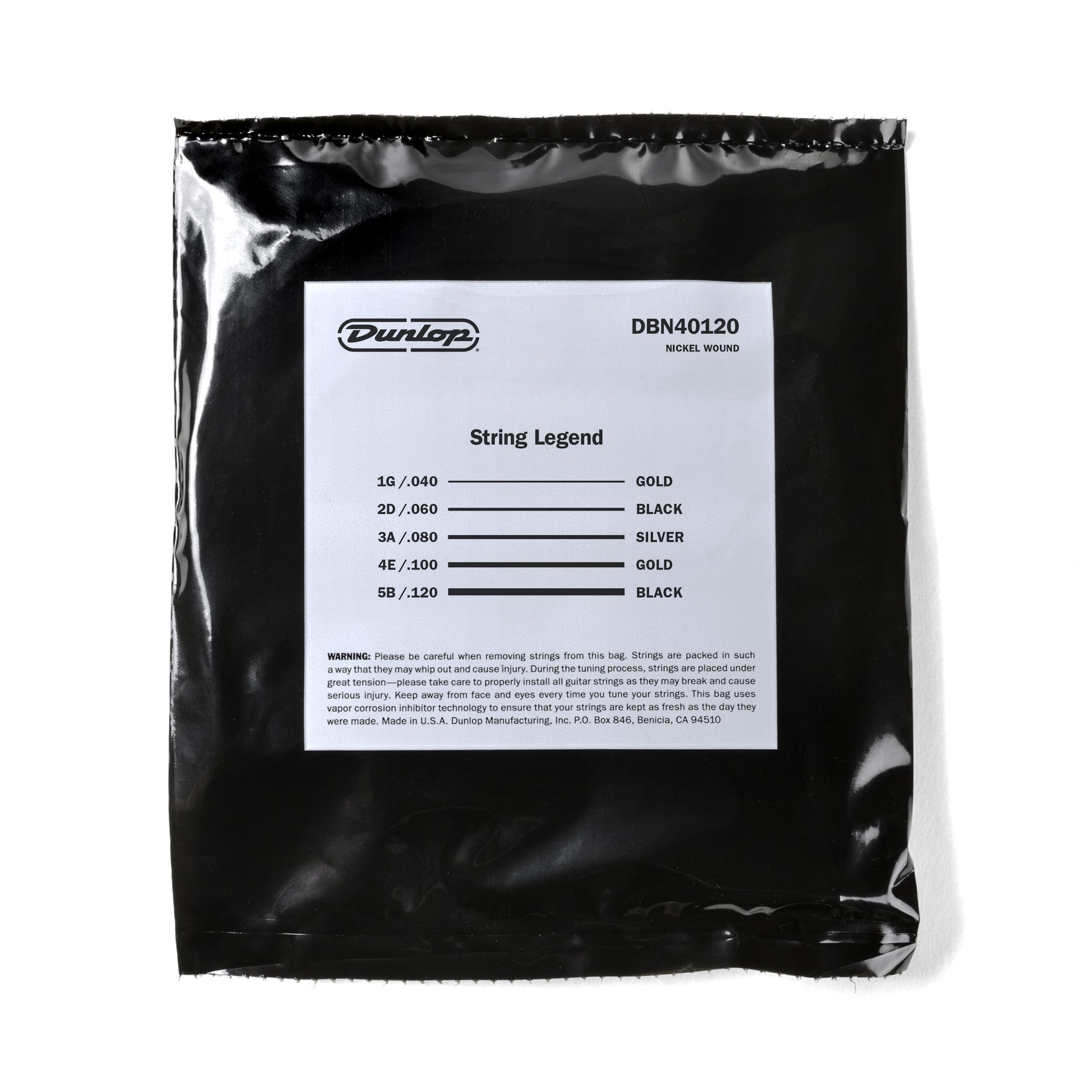 Jim Dunlop Bass Guitar Strings (38420402001)