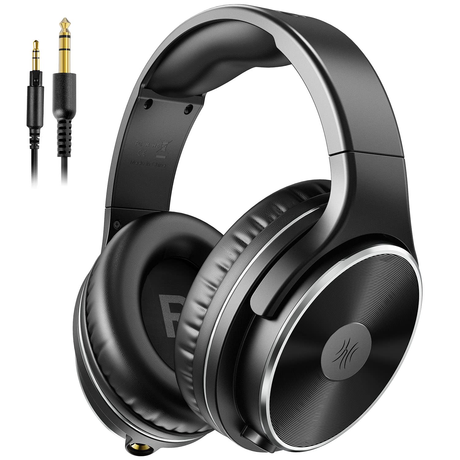 Oneodio Wired Headphones - Over Ear Headphones With Noise Isolation Dual Jack Professional Studio Monitor & Mixing Recording Hea