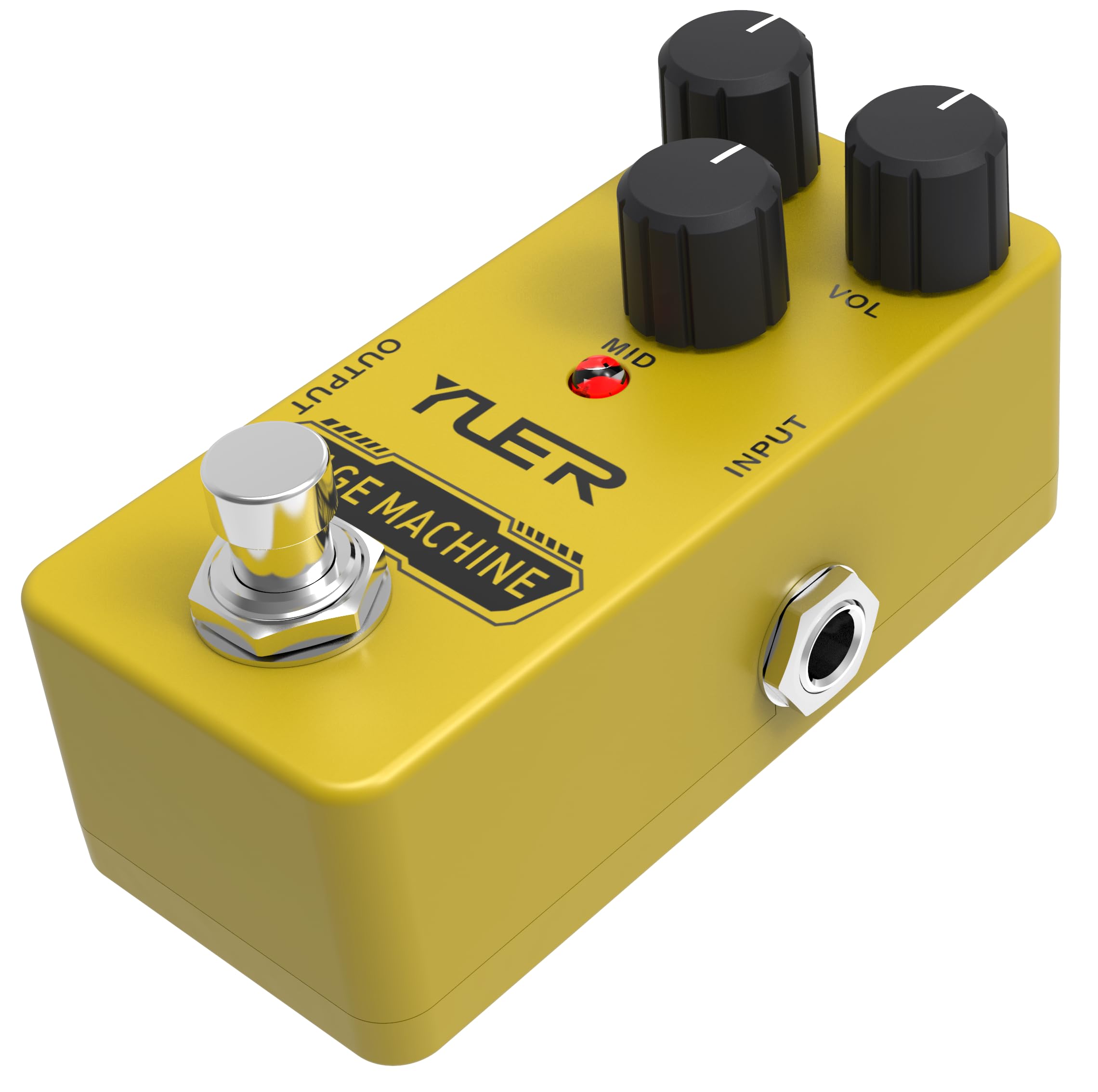 Rage Machine,Guitar Pedal,Electric Guitar Effects Pedal for Guitars and Bass Effect Pedals Mini Single Type DC 9V True Bypass