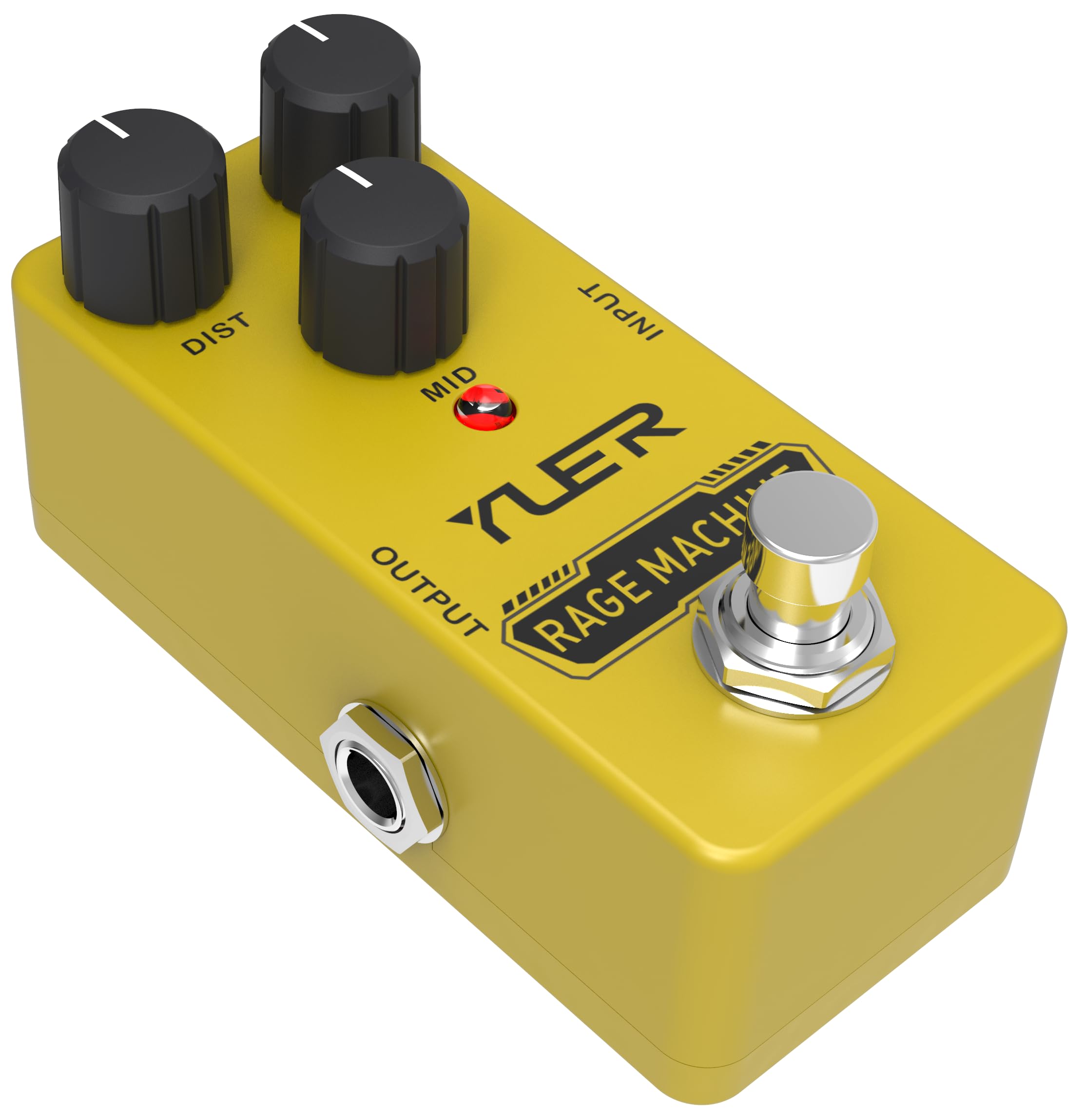 Rage Machine,Guitar Pedal,Electric Guitar Effects Pedal For Guitars And Bass Effect Pedals Mini Single Type Dc 9V True Bypass