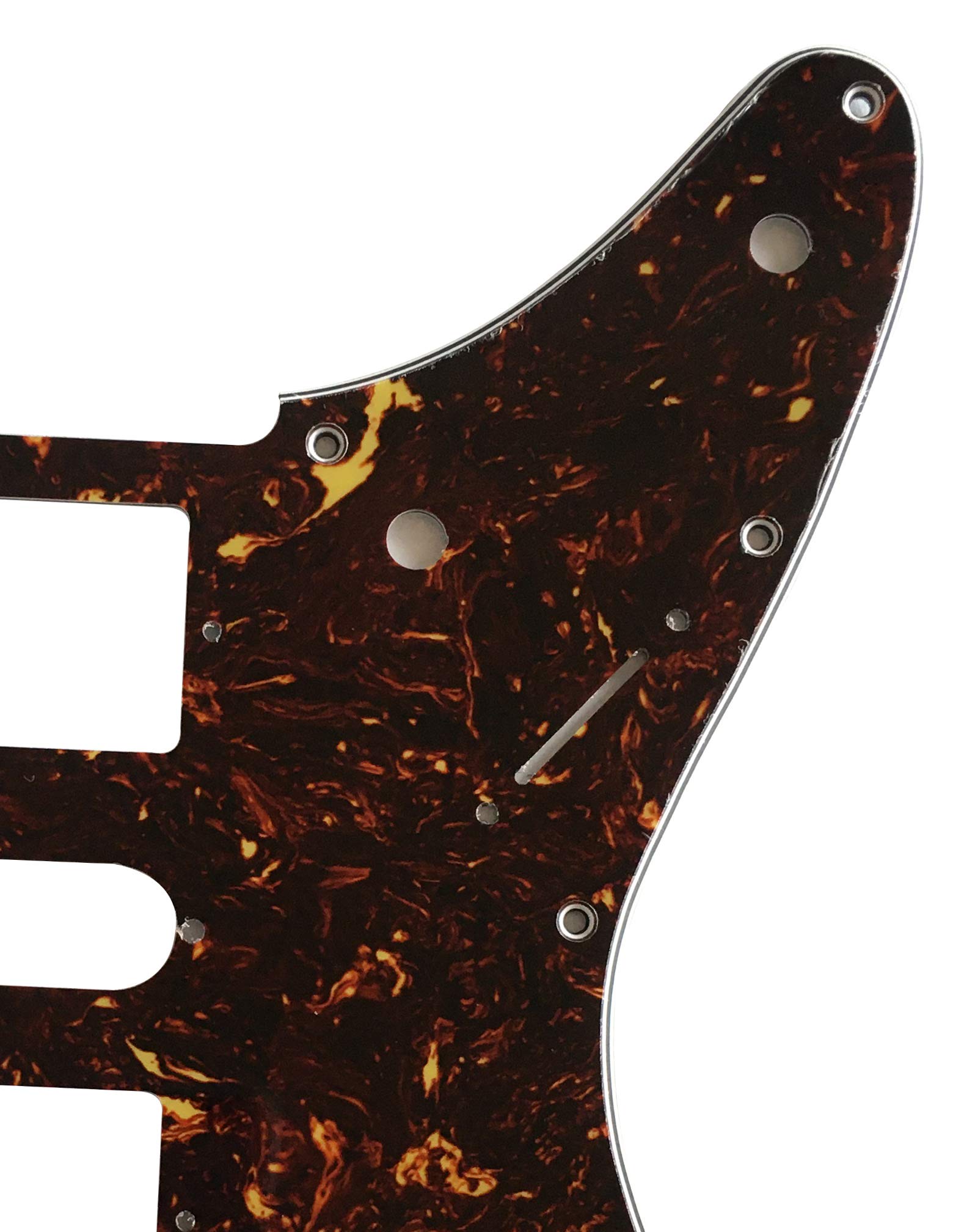 Guitar Parts For Ibanez RG 350 EX Style Lefthanded Guitar Pickguard (4 Ply Brown Tortoise)