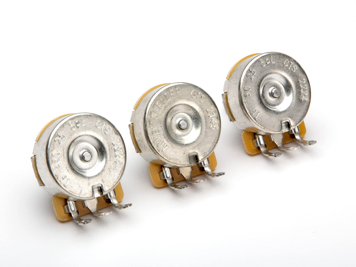 Cts Blender Pot Pack For Stratocaster - 1 Volume, 1 Tone, 1 Blender