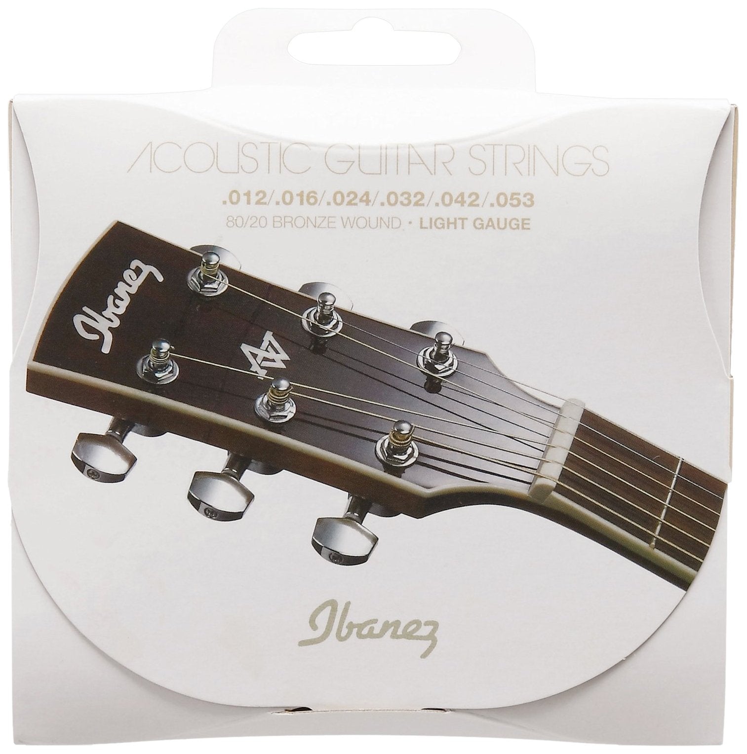 Ibanez Acoustic Guitar Strings 80/20 Bronze .012-.053 Iacs6C