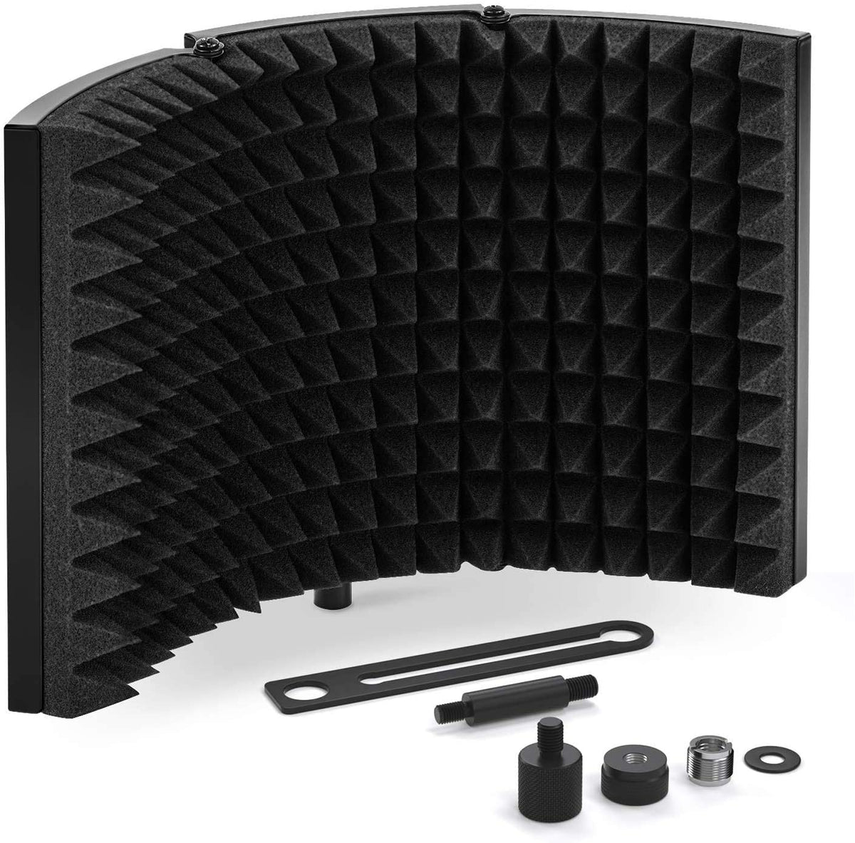 Device Of Urban Infotech Microphone Isolation Shield For Studio Record ...