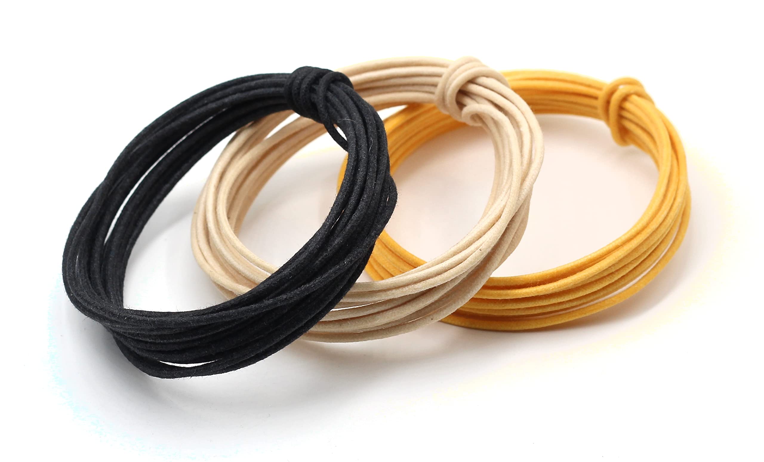 The Art Of Tone Guitar Wire, Hookup Wire, Gavitt Cloth Wire, 22awg Stranded Copper Wire, 6 feet of Each Color Black/White Pushba